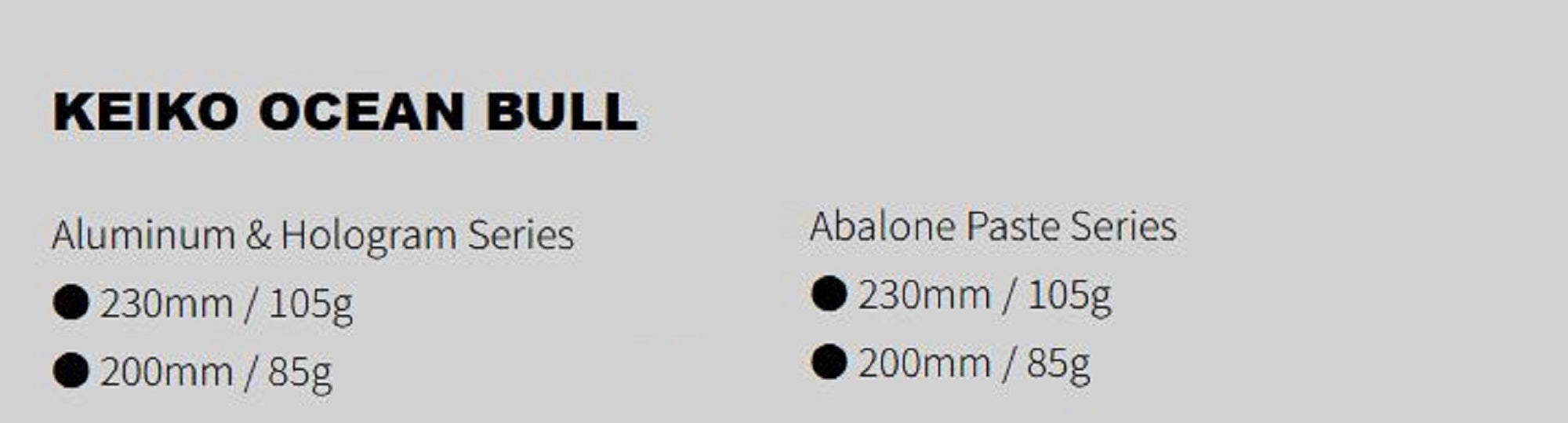 Hots Keiko Ocean Bull 200mm Floating Blue (6794)