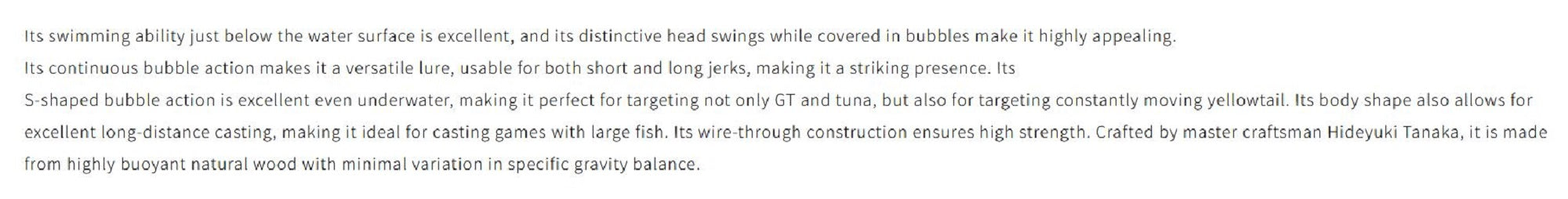 Hots Keiko Ocean Bull 200mm Floating Blue (6794)