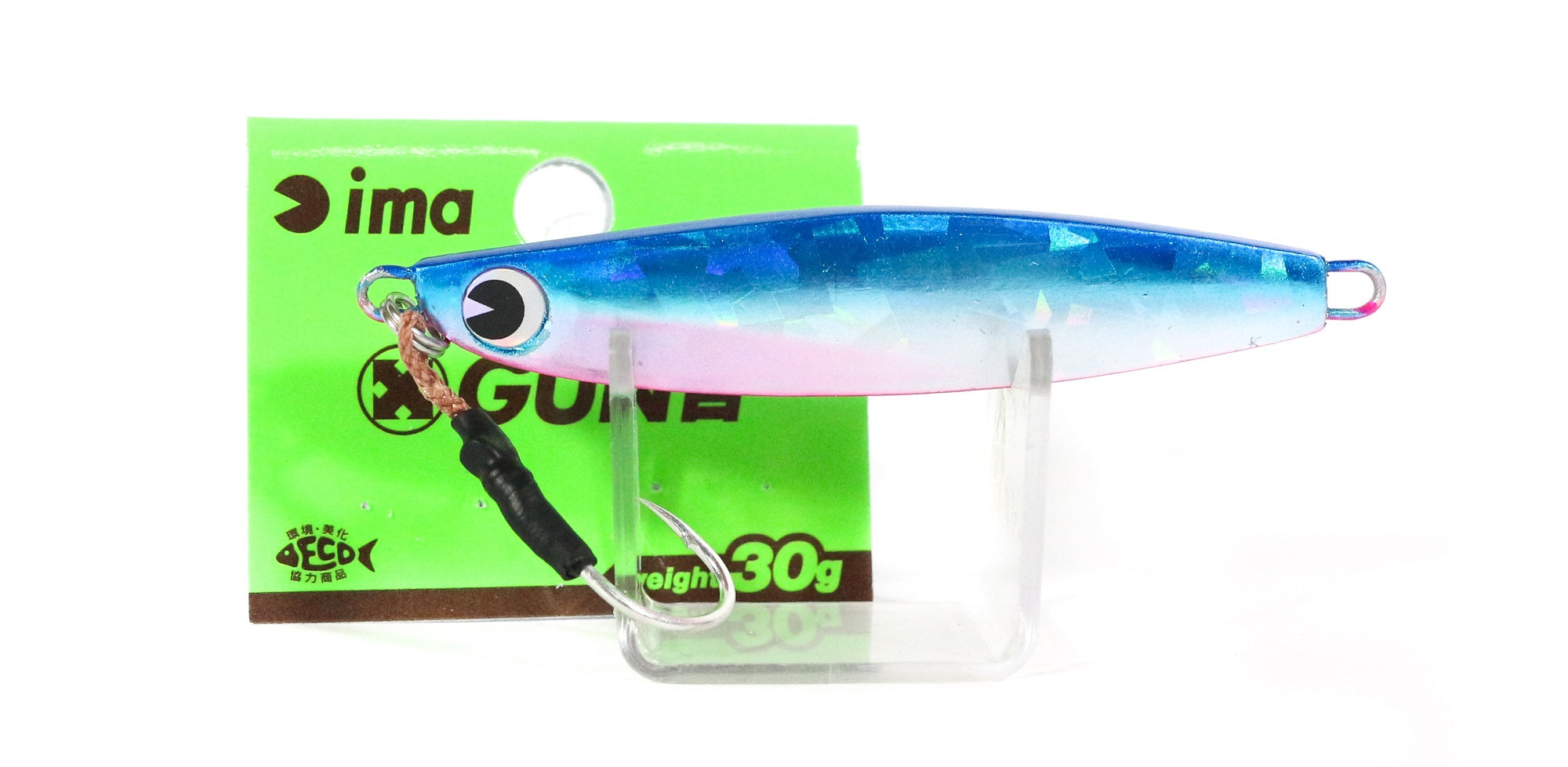 Ima Metal Jig Gun Kichi 30 grams Assist Plus 003 (1428)