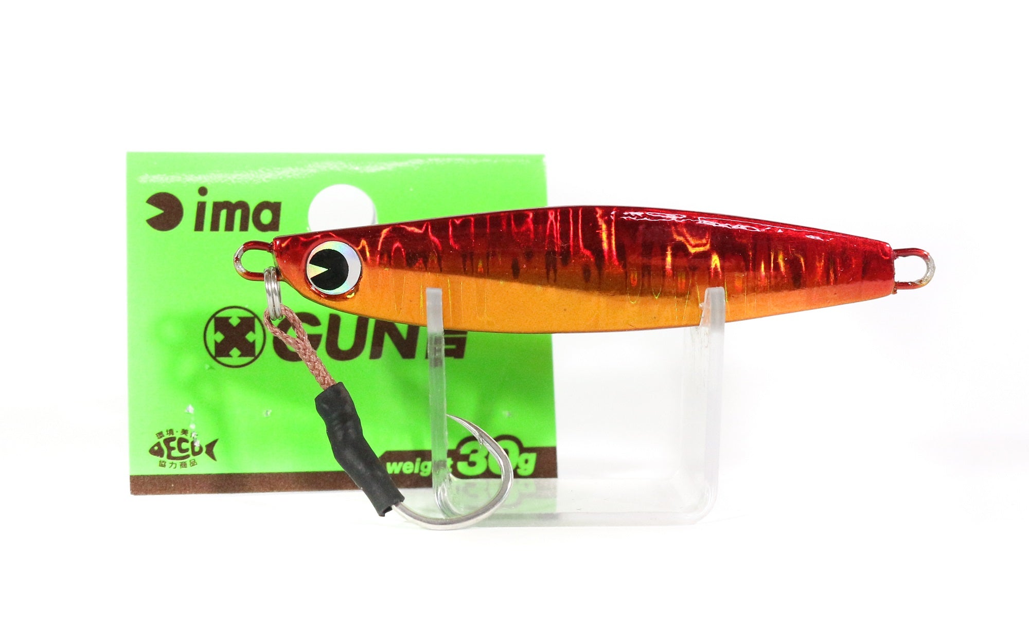 Ima Metal Jig Gun Kichi 30 grams Assist Plus 006 (1459)