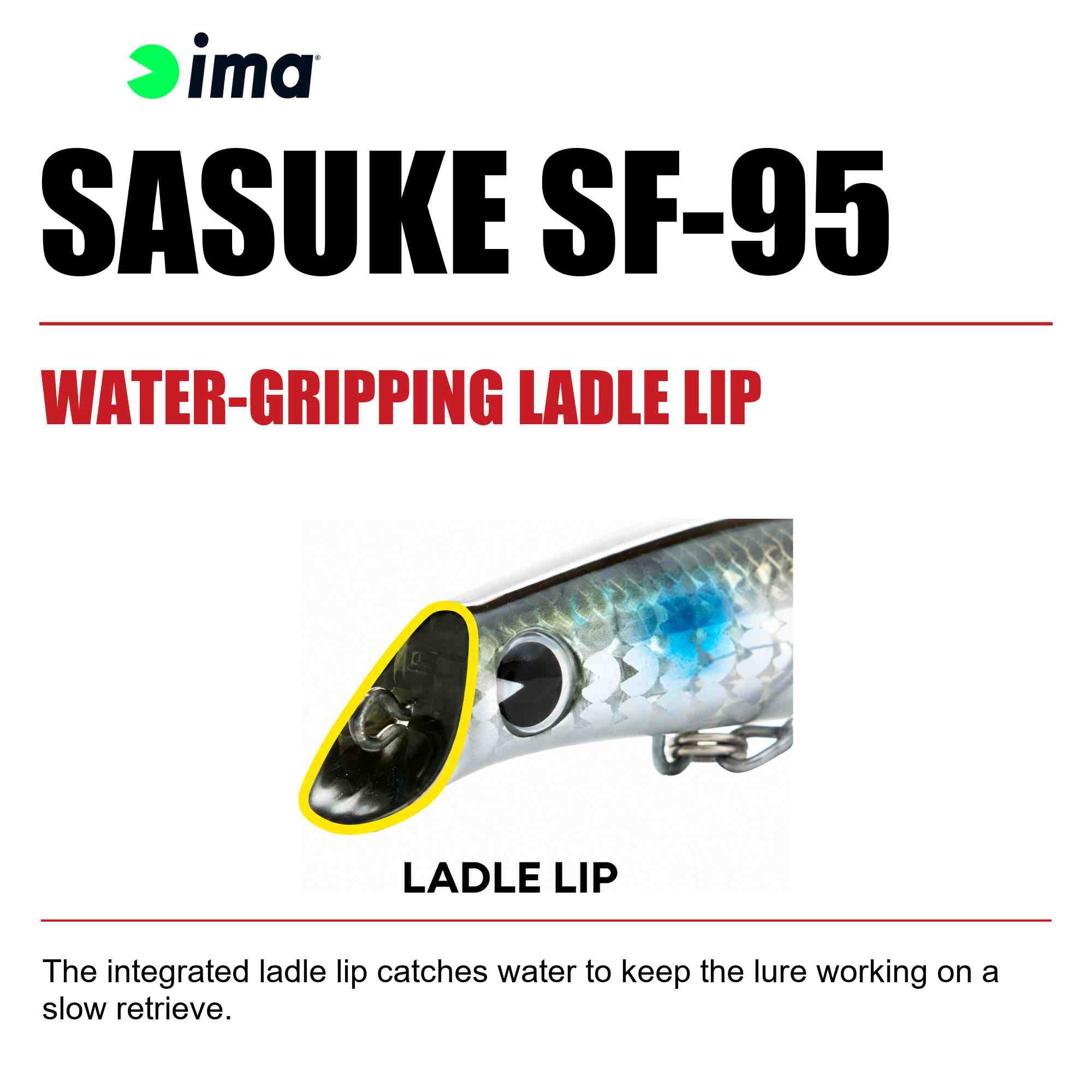 Ima Sasuke SF 95 mm Floating Lure 202 (5754)