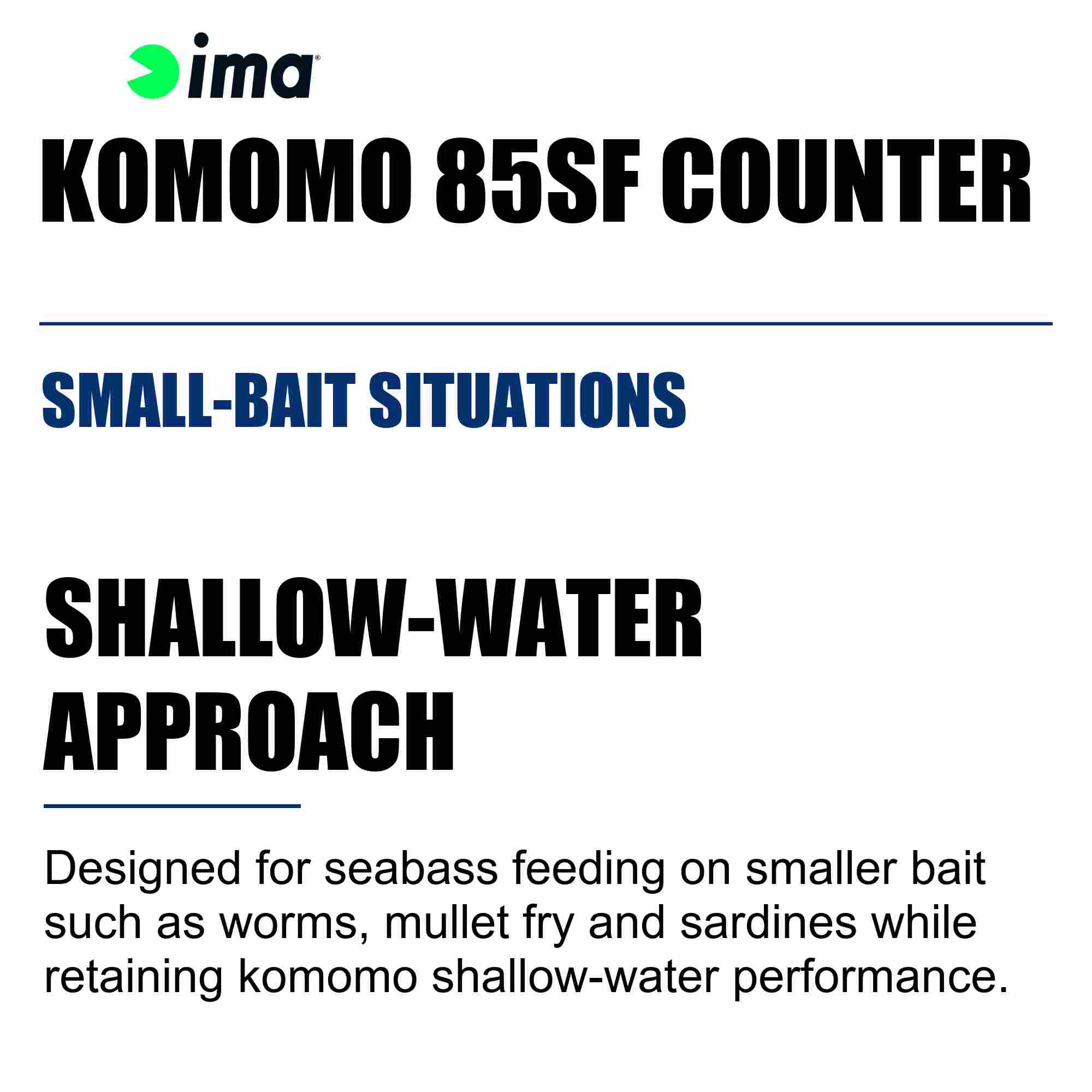 Ima Komomo SF 85 Counter Floating Lure 102 (7956)