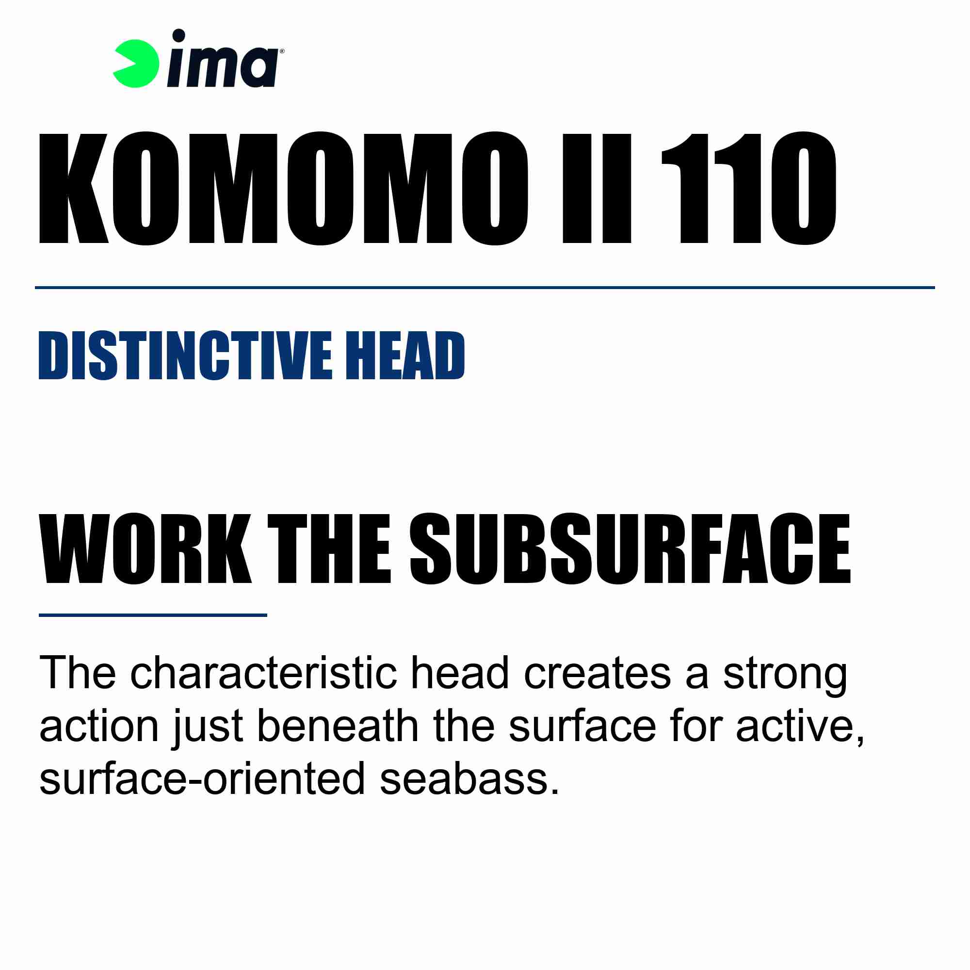 Ima komomo II 110 Floating Lure 102 (8113)