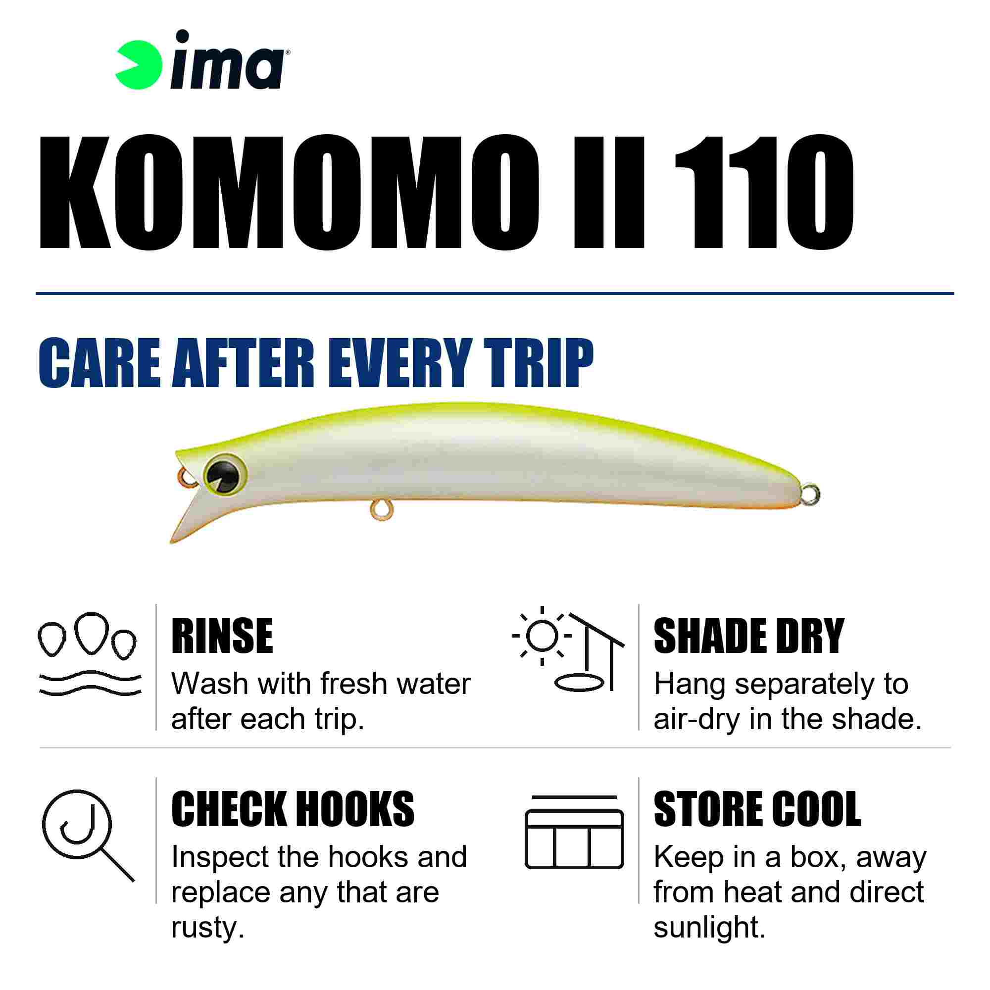 Ima komomo II 110 Floating Lure 102 (8113)