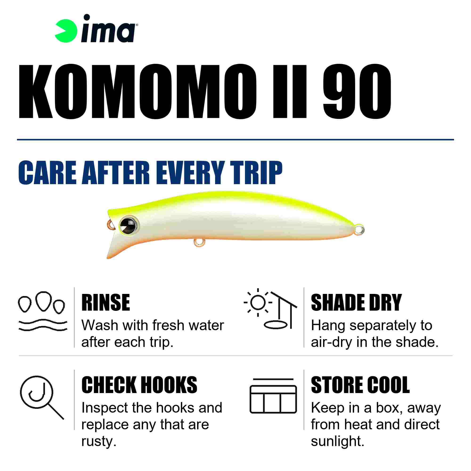 Ima Komomo II 90 Floating Lure 102 (8250)