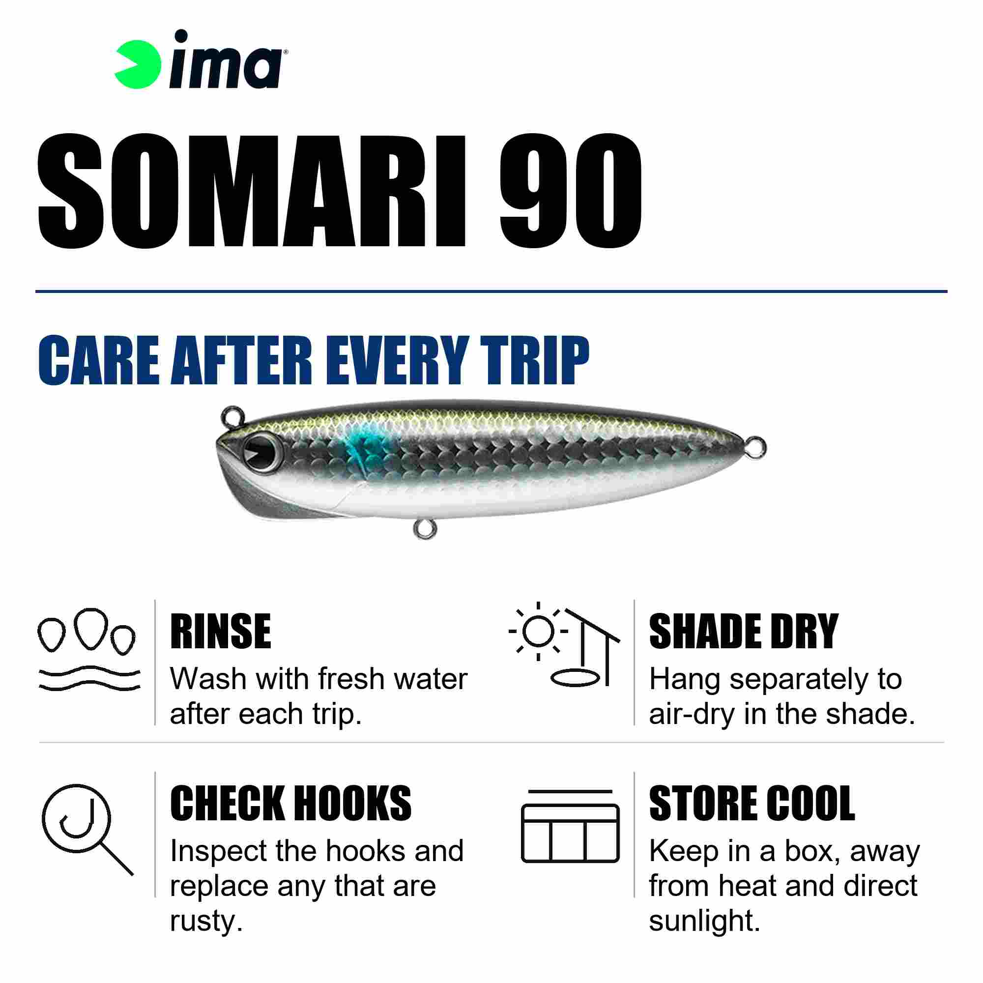 Ima Somari 90 Sinking Lure 011 (7250)