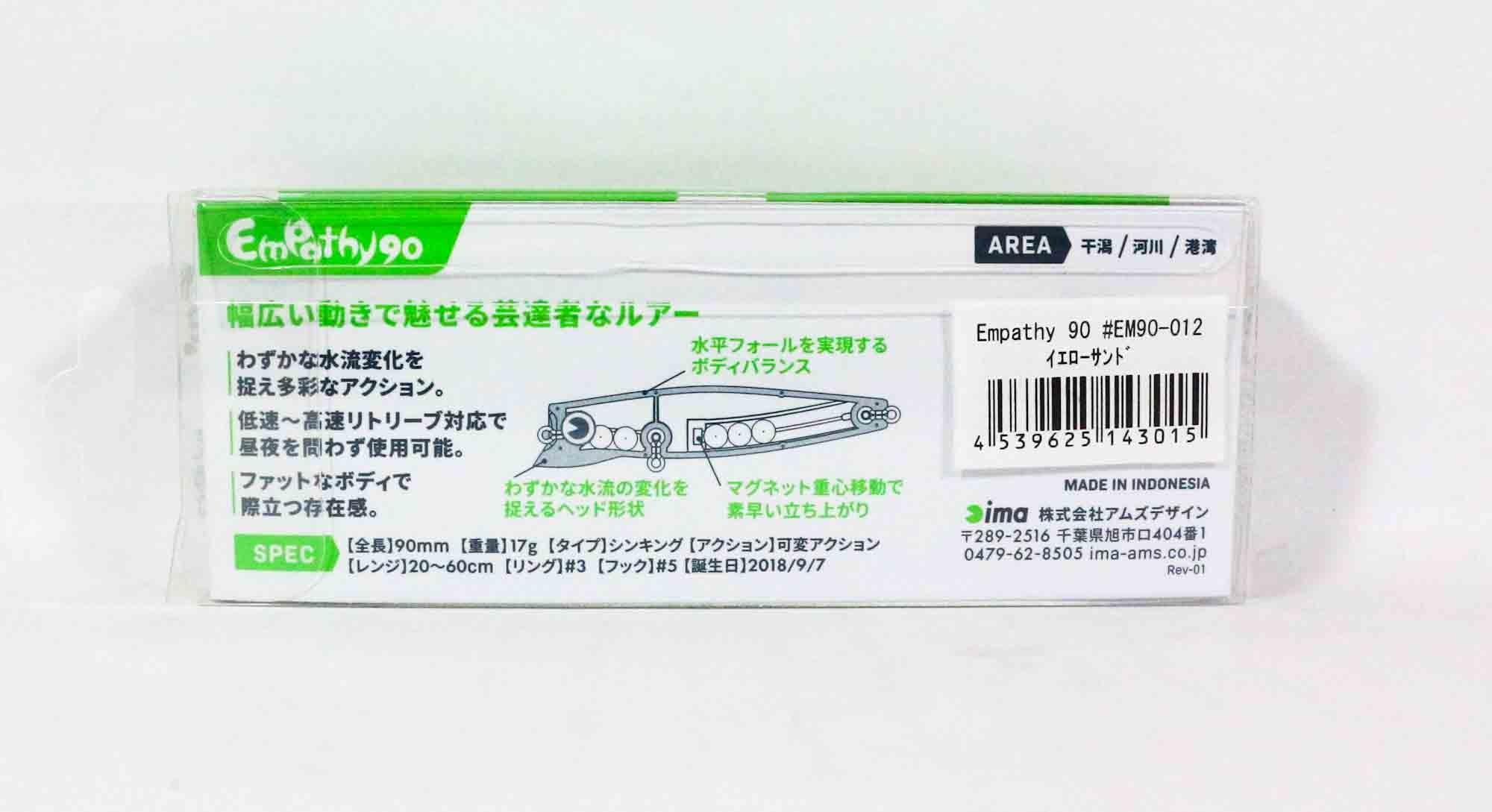 Sale Ima Empathy 90 Sinking Lure 012 (3015)