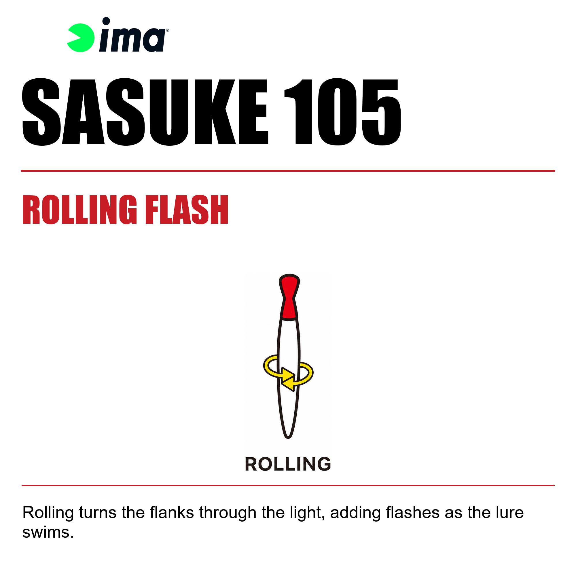 Ima Sasuke 105 mm Floating Lure 116 (2987)