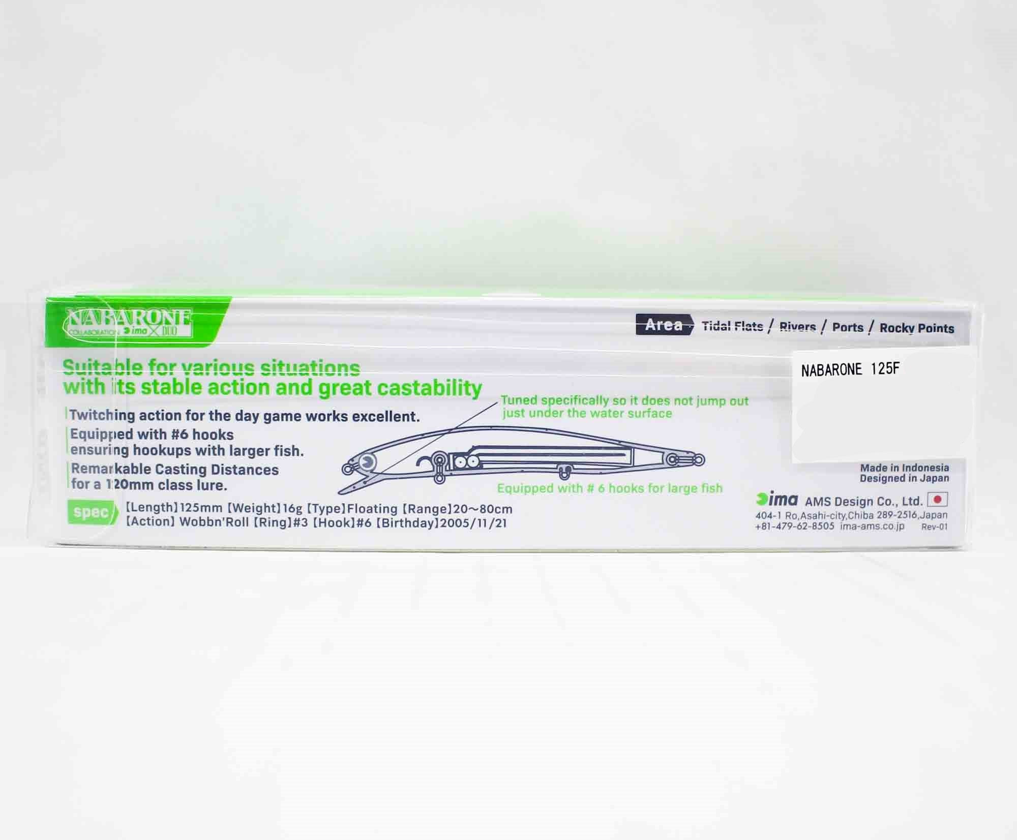 Ima Nabarone 125F Floating Lure 014 (5759)