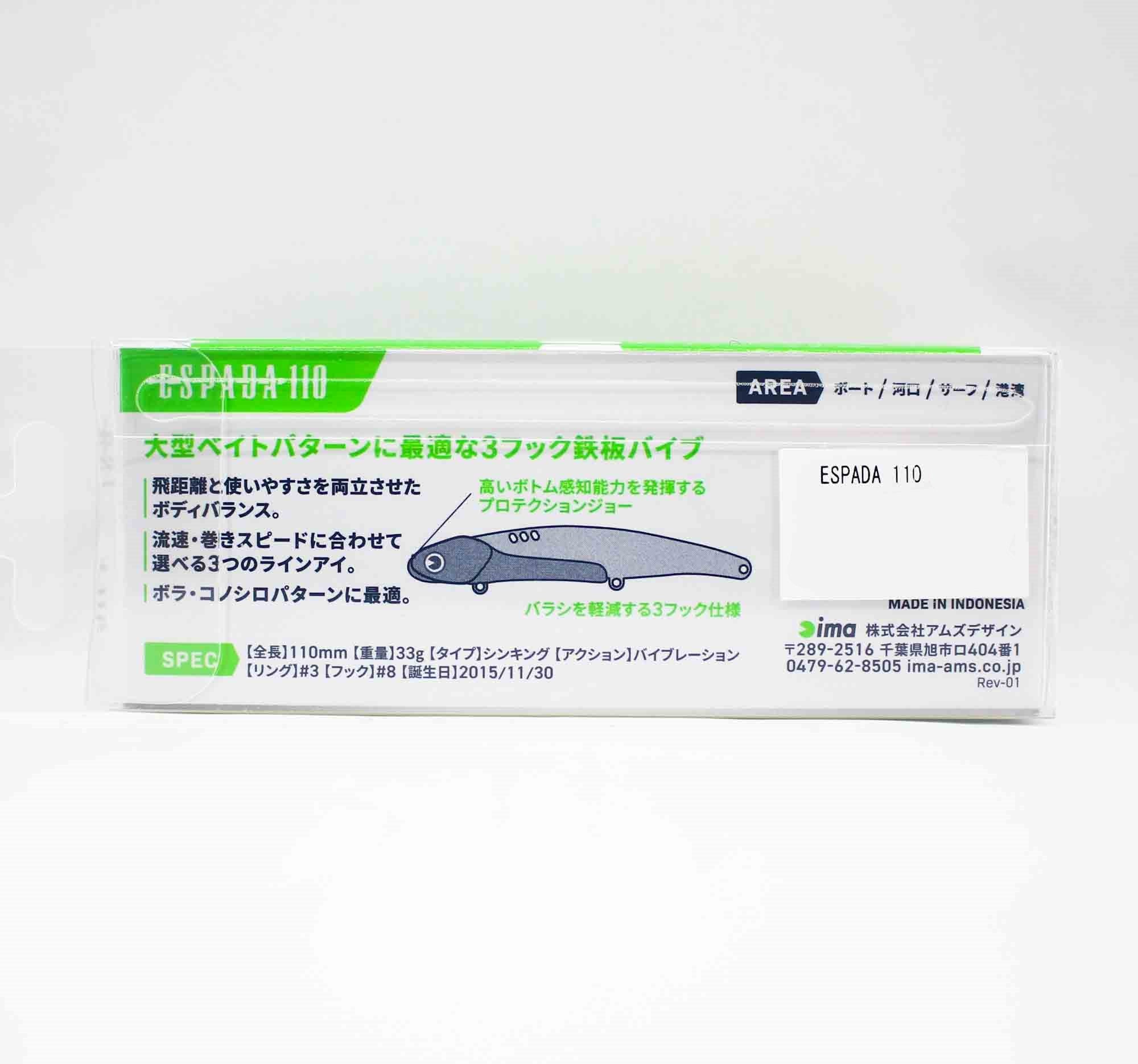 Sale Ima Espada 110 Metal Vibration Sinking Lure X5108 (6180)