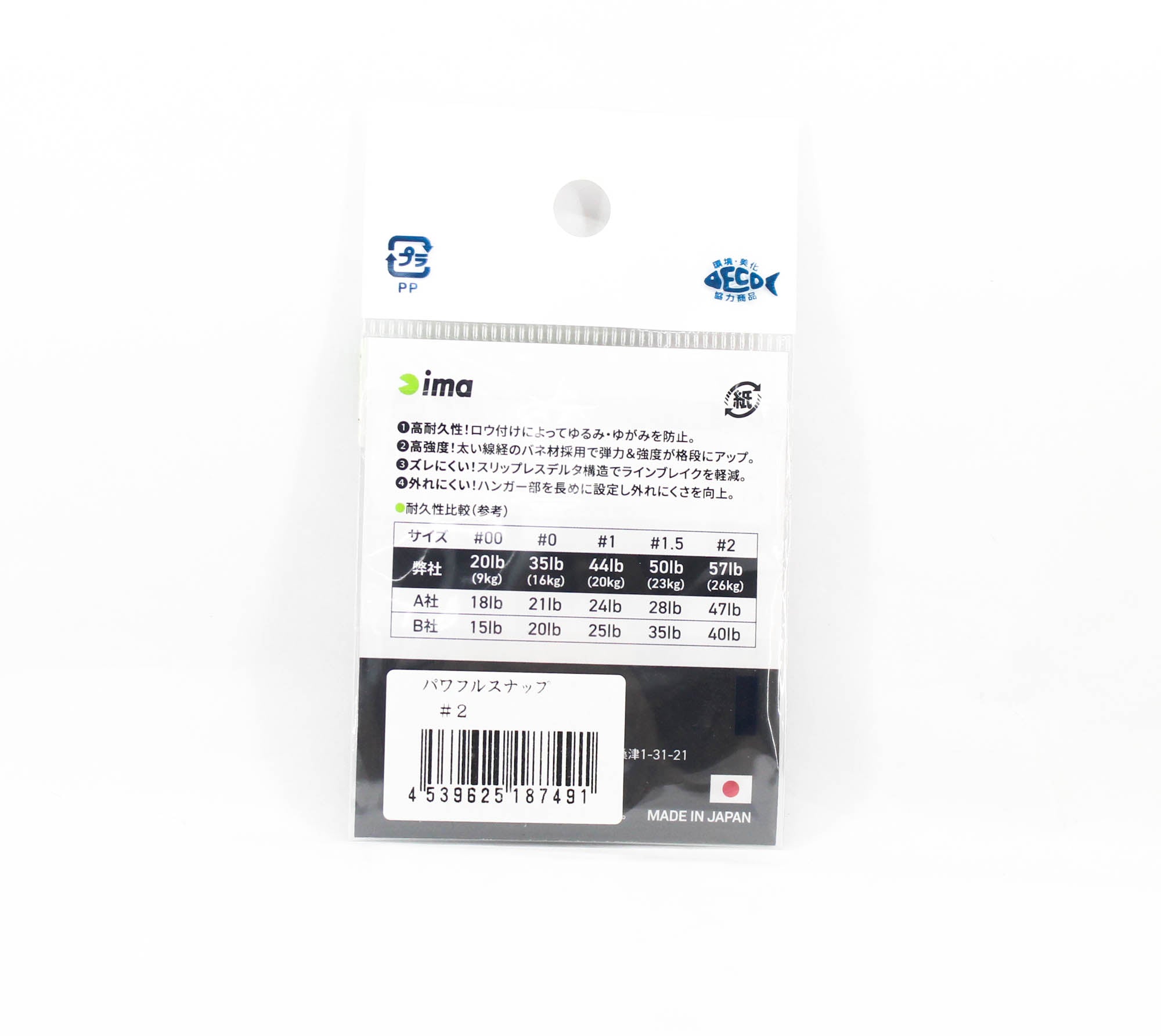 Ima Powerful Snap Size 2 (7491)