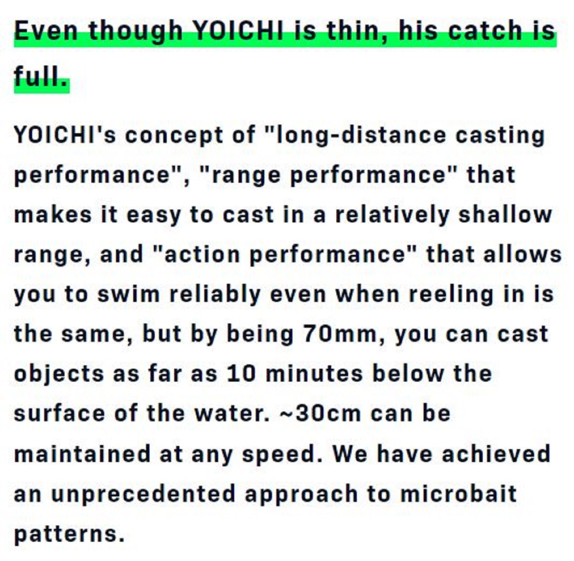 Ima Yoichi 70 Diet Sinking Lure 004 (8893)
