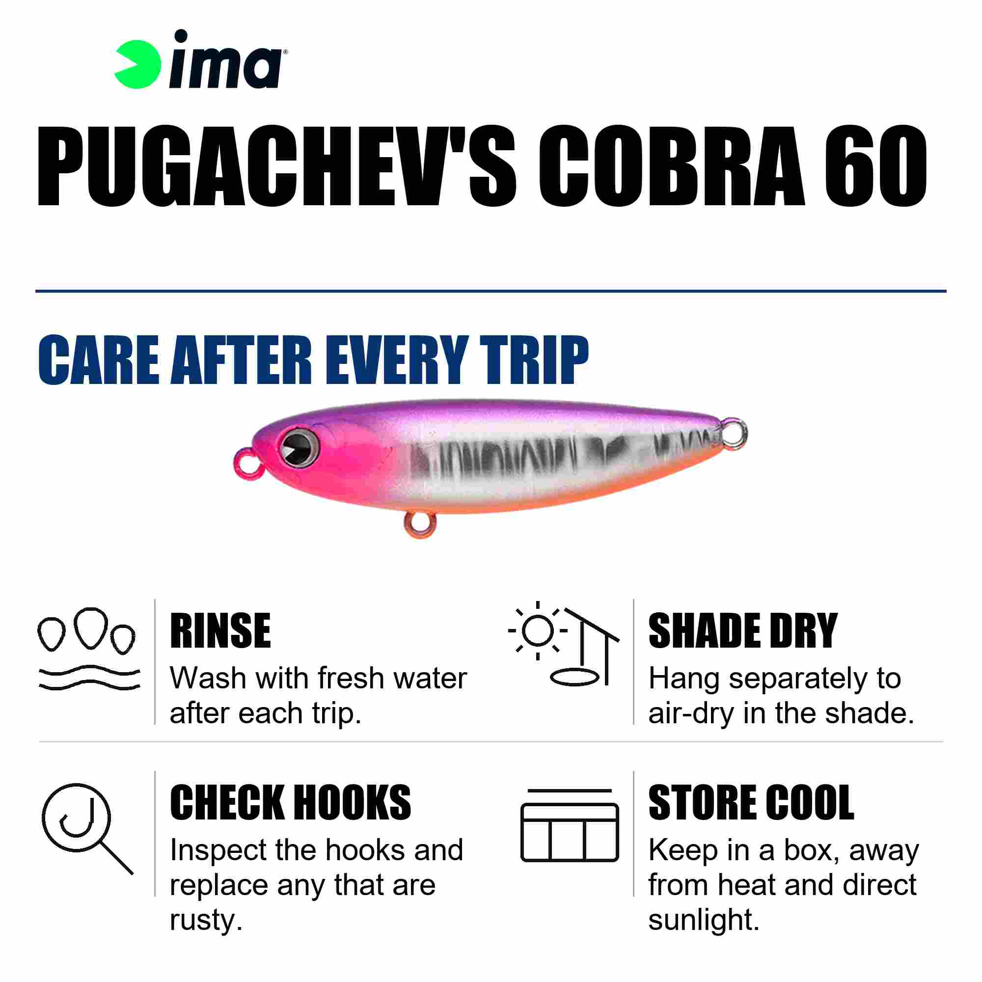 Ima Pugachev's Cobra 60 Floating Lure 106 (2446)
