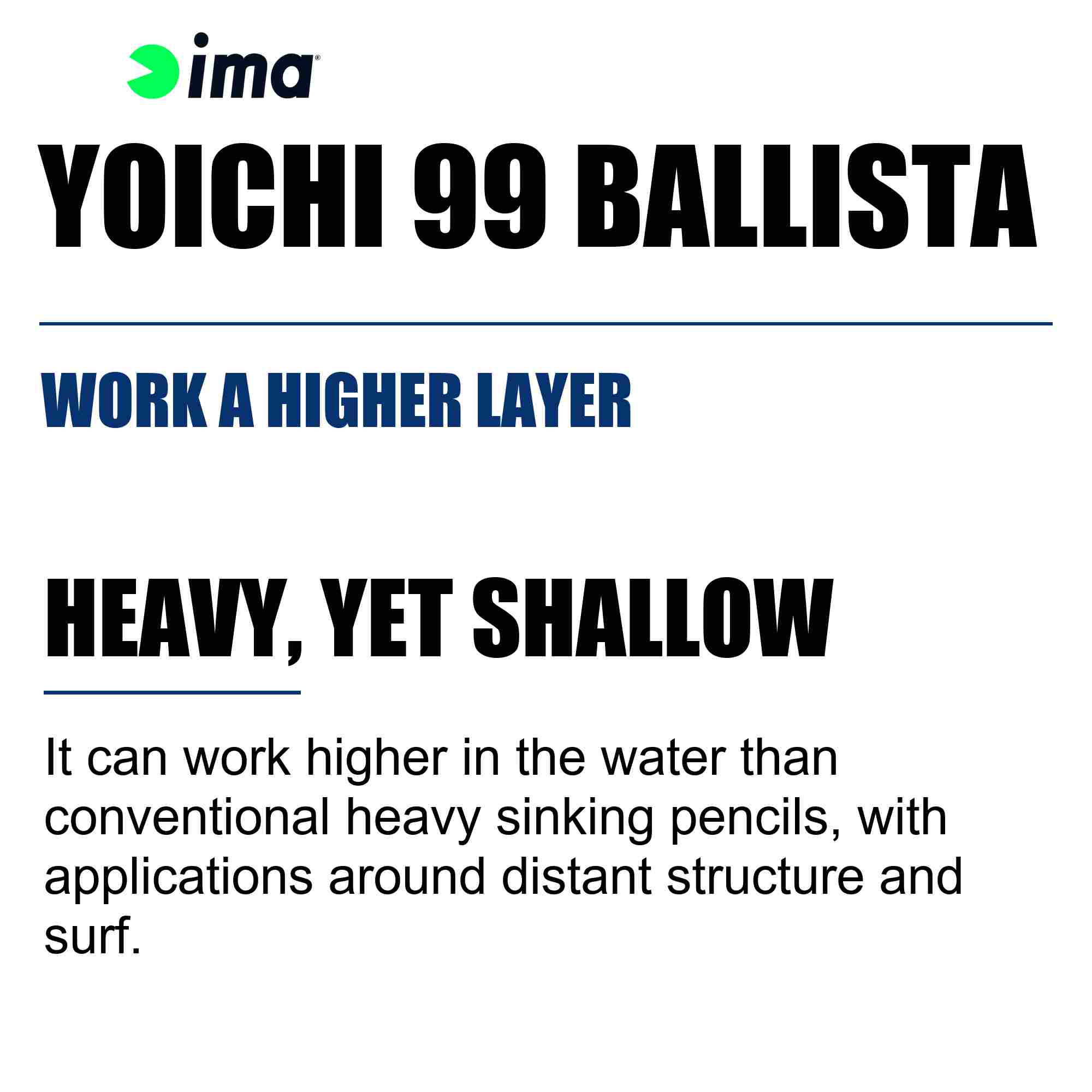 Ima Yoichi 99 Ballista Sinking Lure 011 (3153)