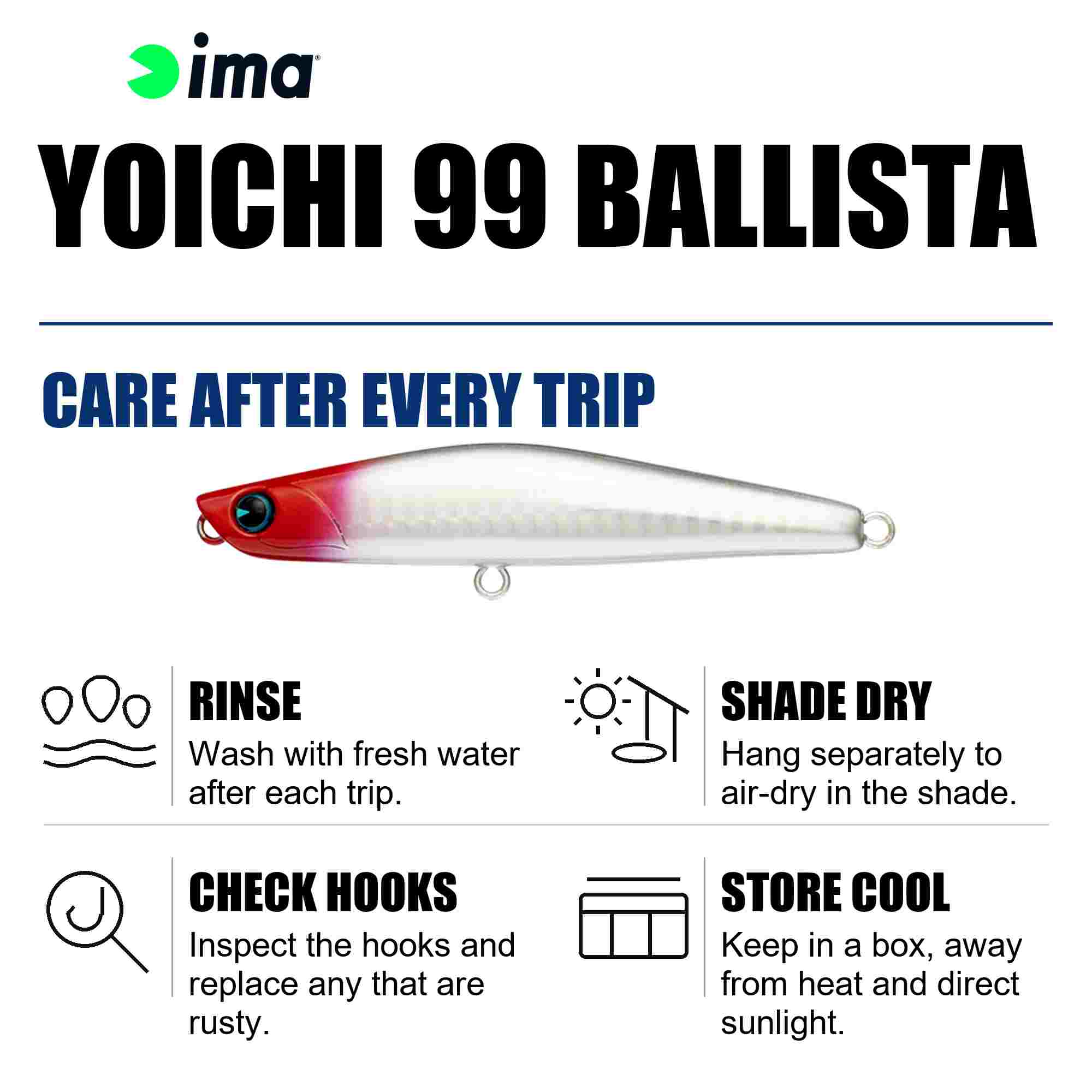 Ima Yoichi 99 Ballista Sinking Lure 011 (3153)