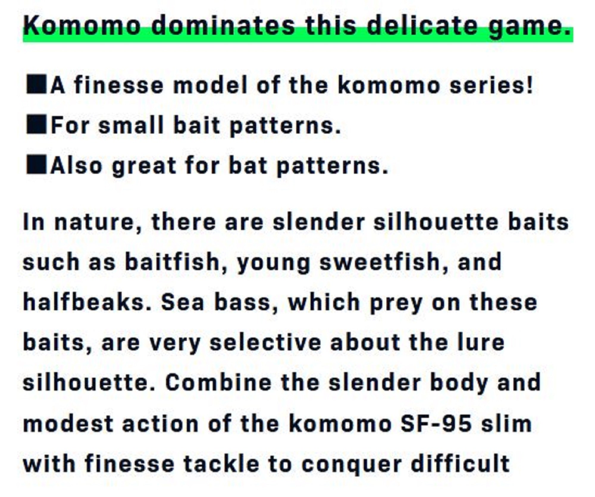 Ima Komomo SF 95 Slim Floating Lure 213 (9261)