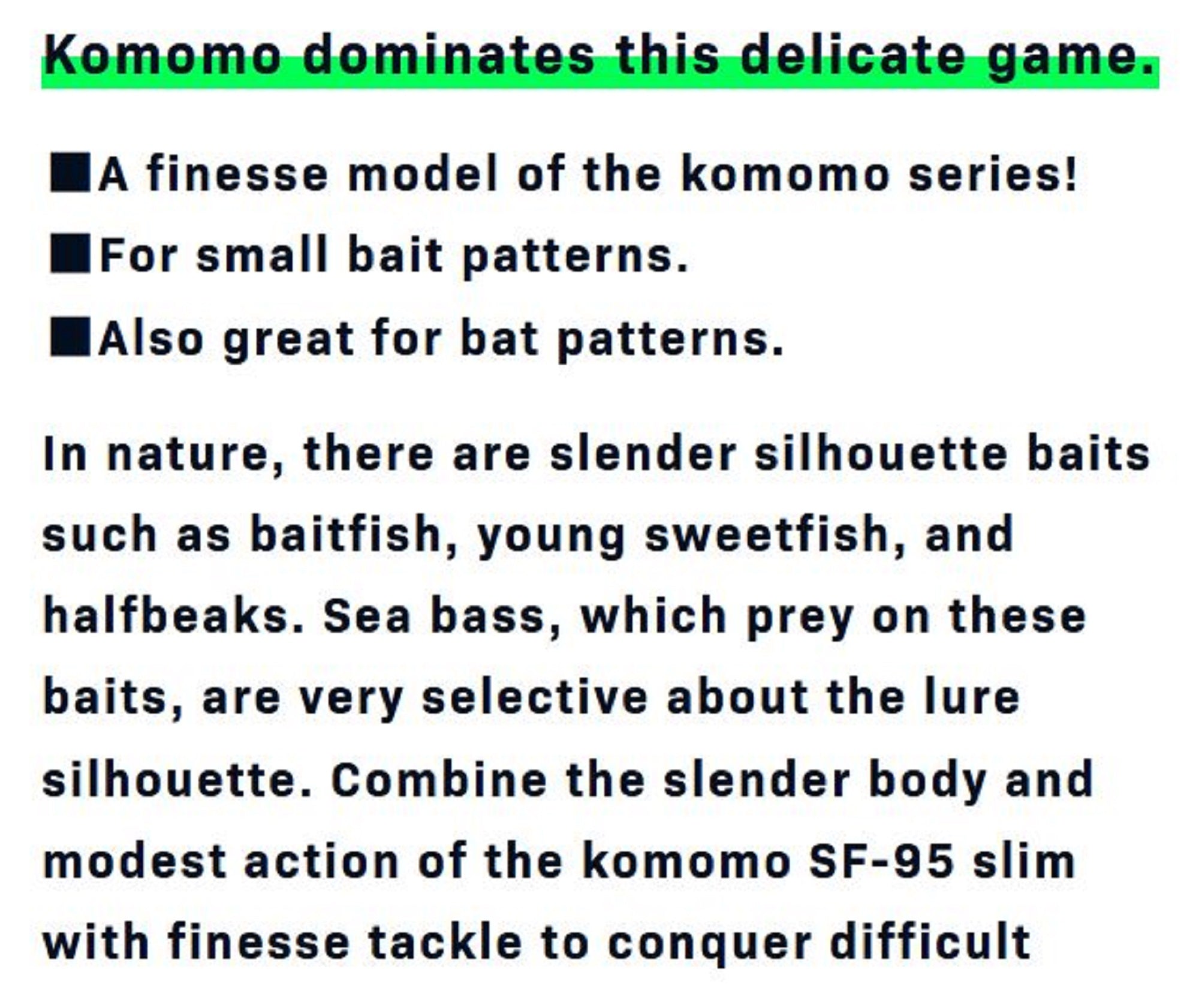 Ima Komomo SF 95 Slim Floating Lure KS95-218 (9315)