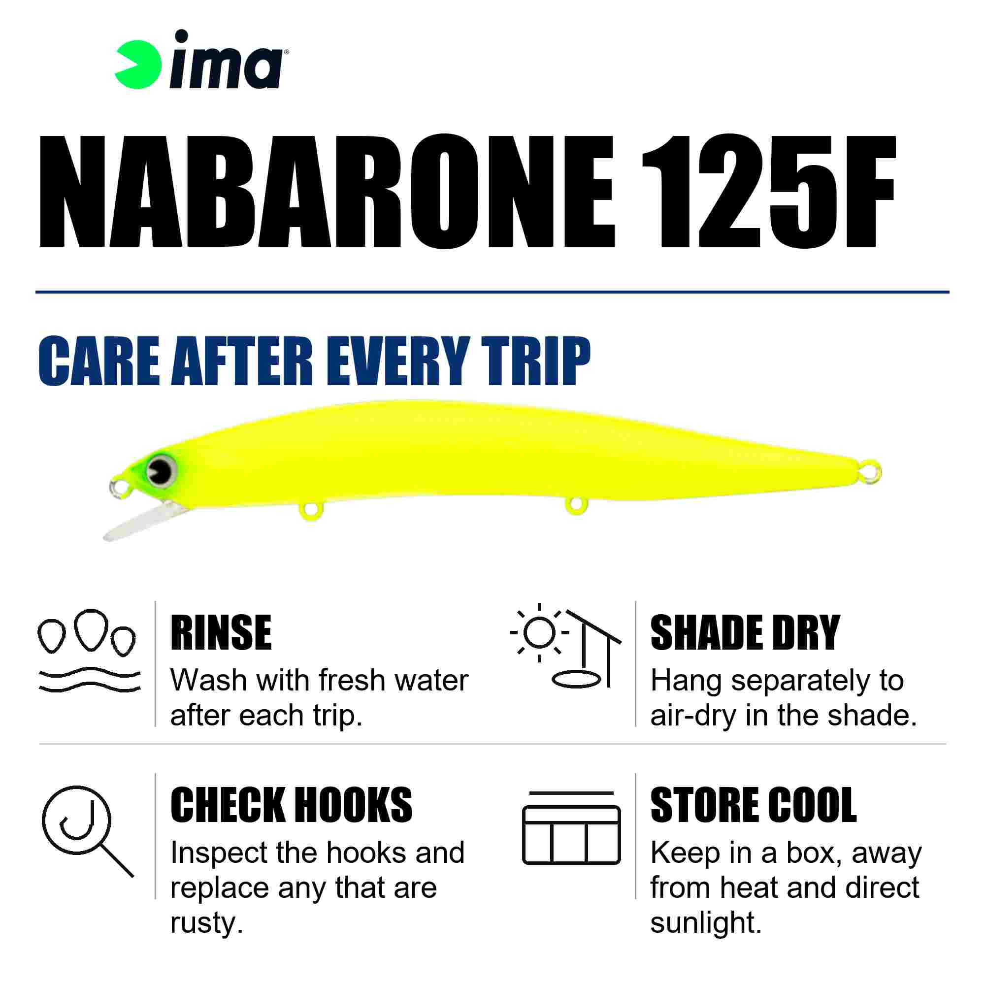 Ima Nabarone 125F Floating Lure X5490 (4302)