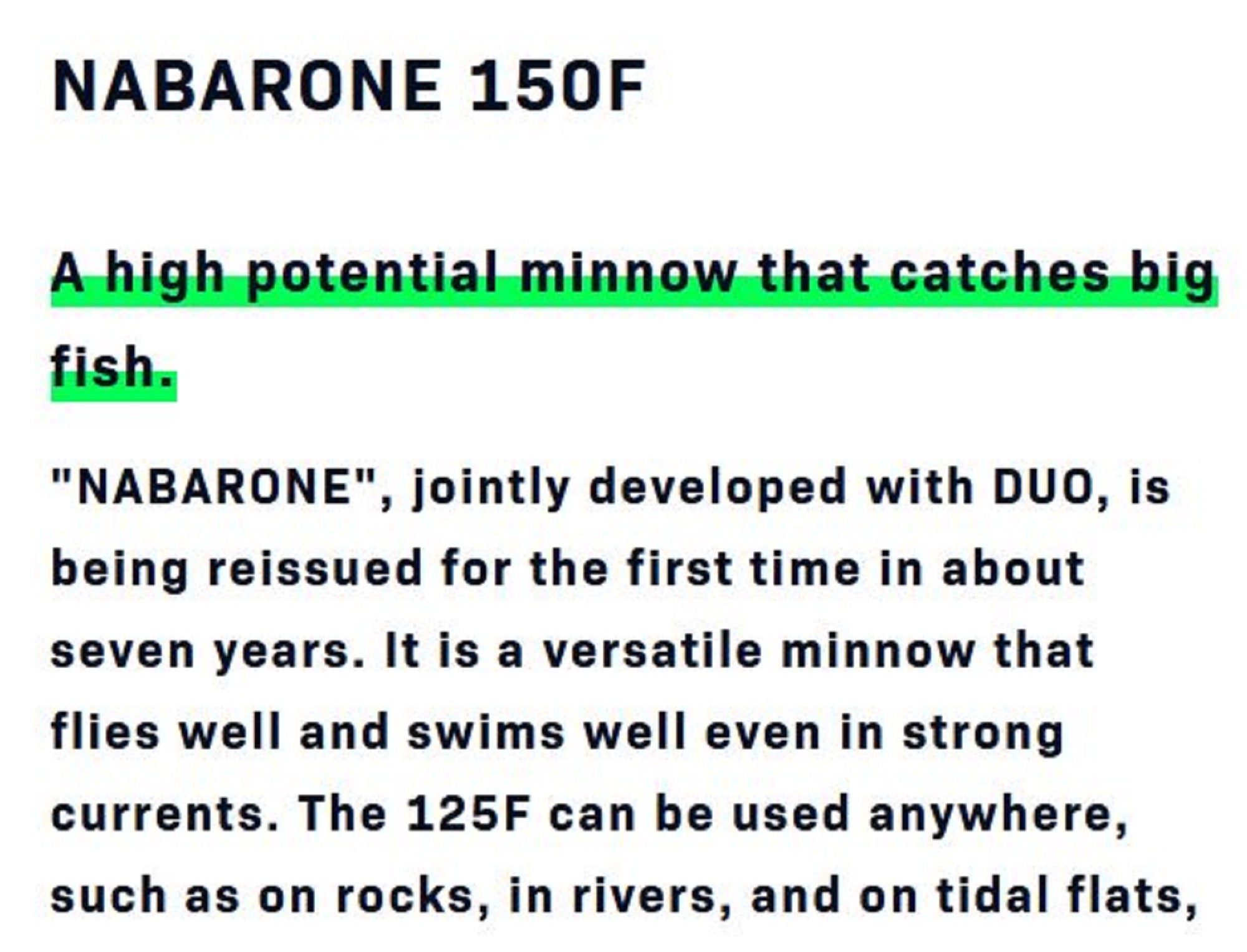 Ima Nabarone 150F Floating Lure X5500 (4401)