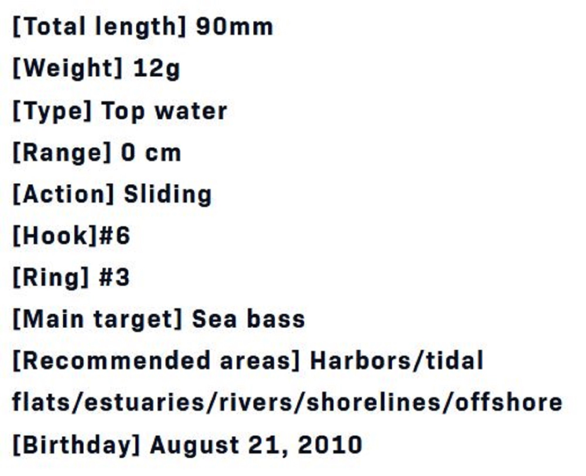 Ima Pugachev's Cobra 90 Floating Lure X5565 (7419)