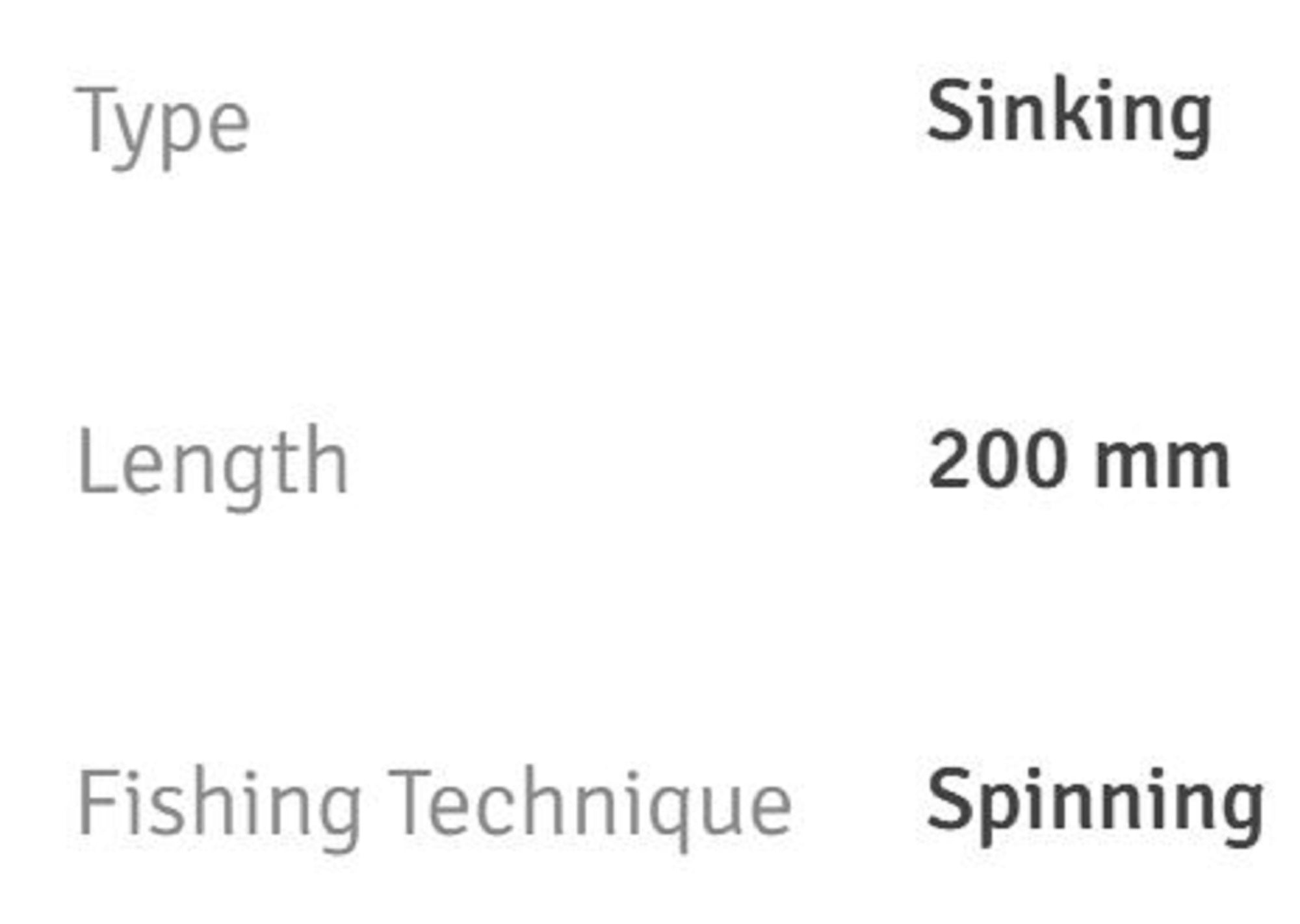 Ima Kunai 200F Floating Lure 001 (0181)