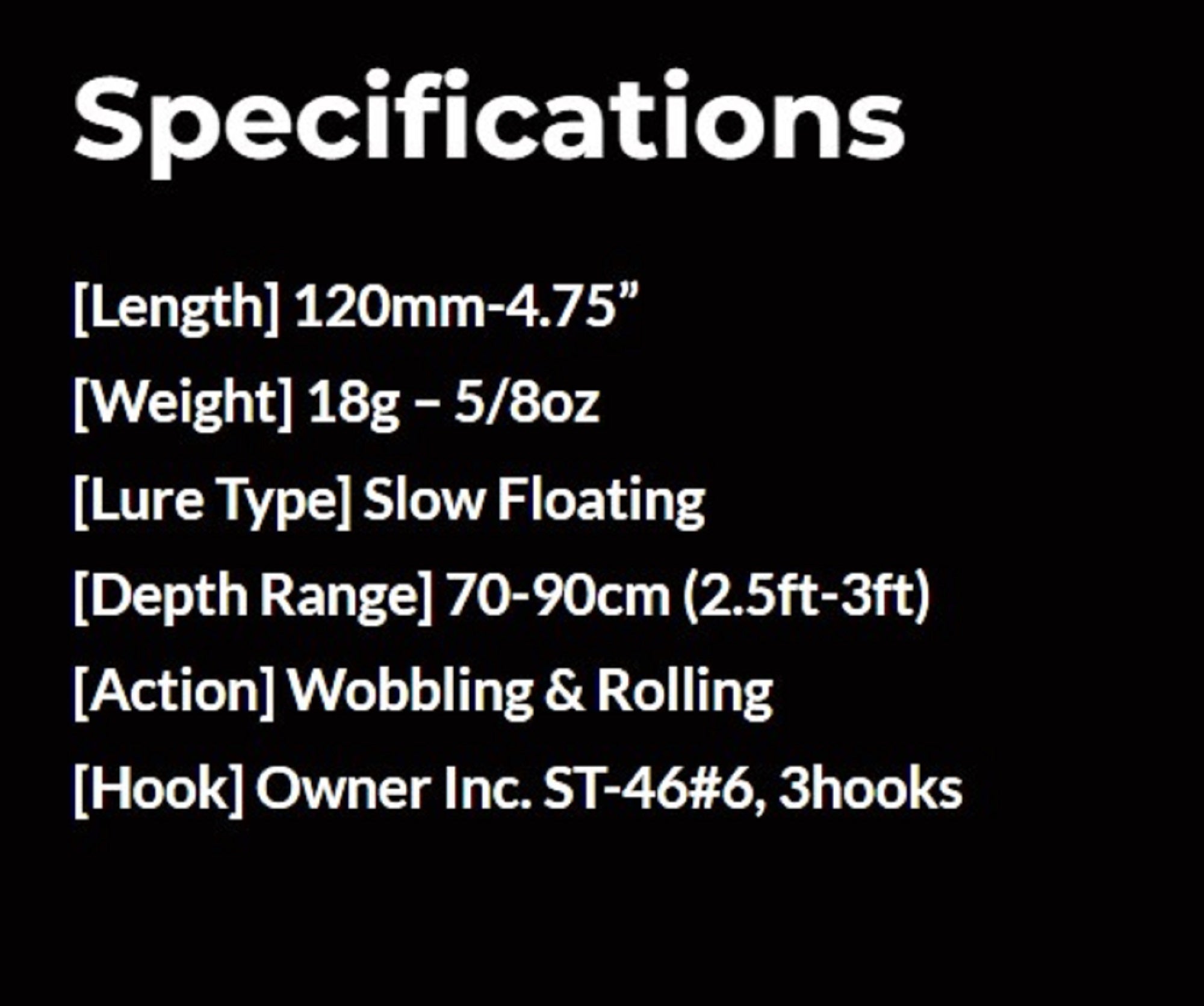 Ima Sasuke 120 Reppa Floating Lure X5626 (2581)