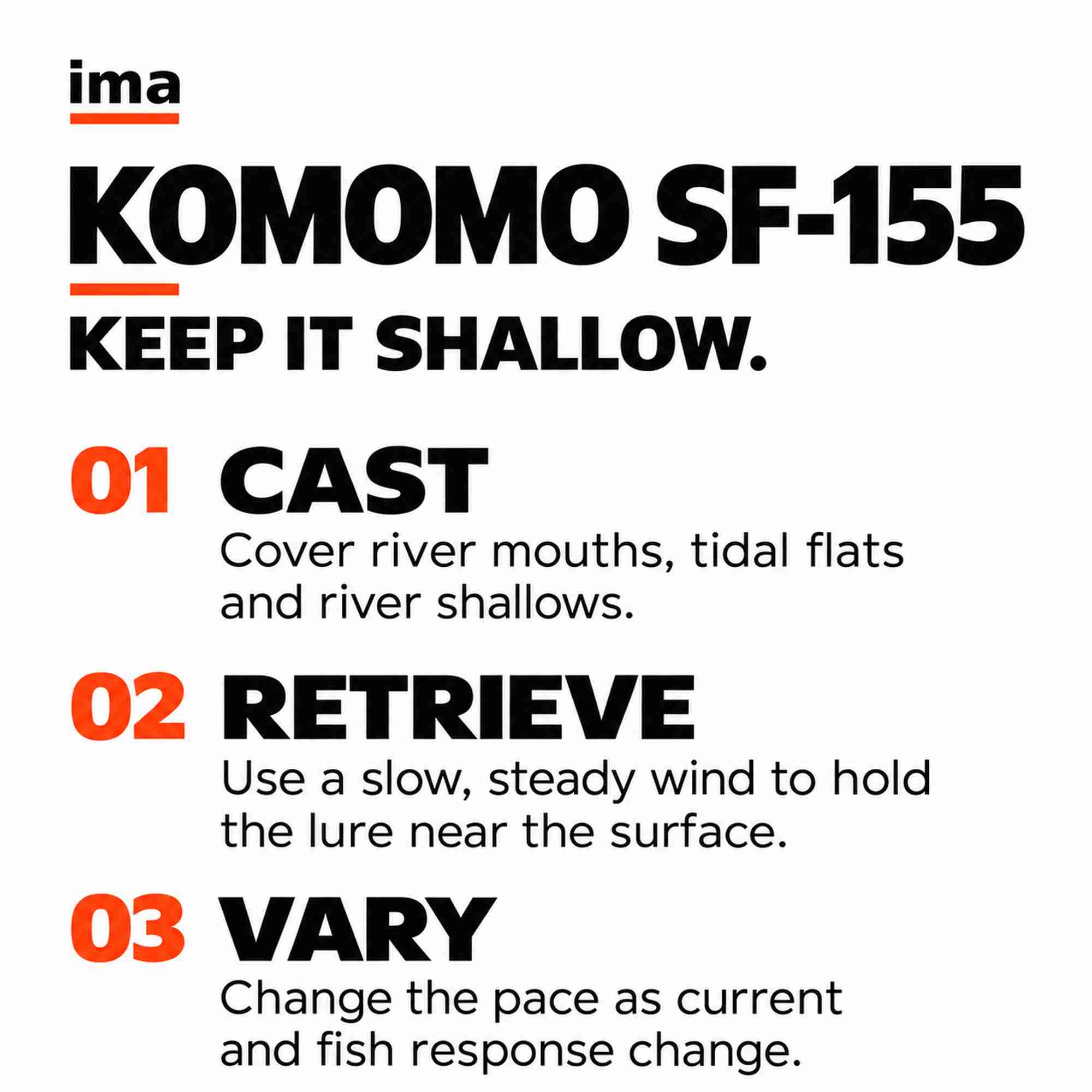 Ima Komomo SF 155 Floating Lure X5697 (5452)