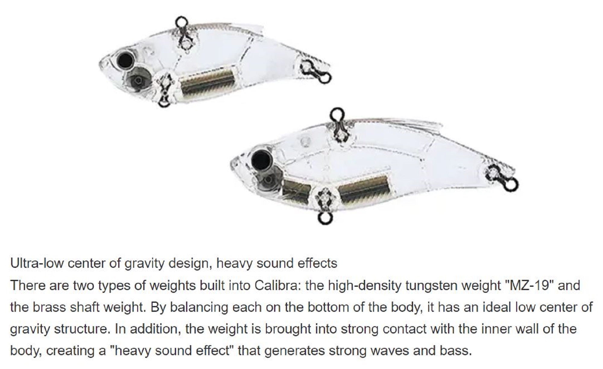 Zipbaits Calibra 75 Vibration Sinking Lure 263 (6245)