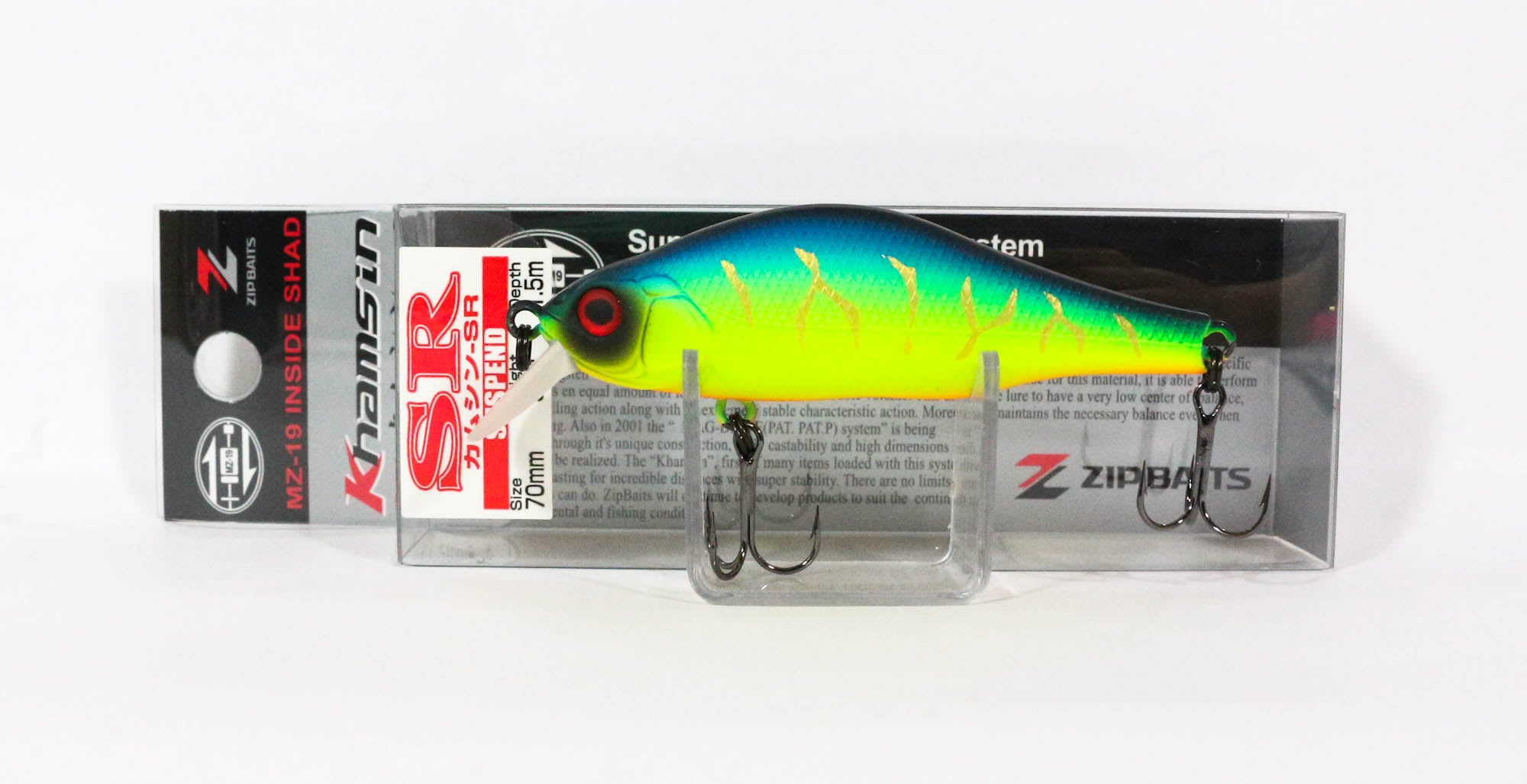 Zipbaits Khamsin SR 70mm Suspend Lure 2002 (8737)