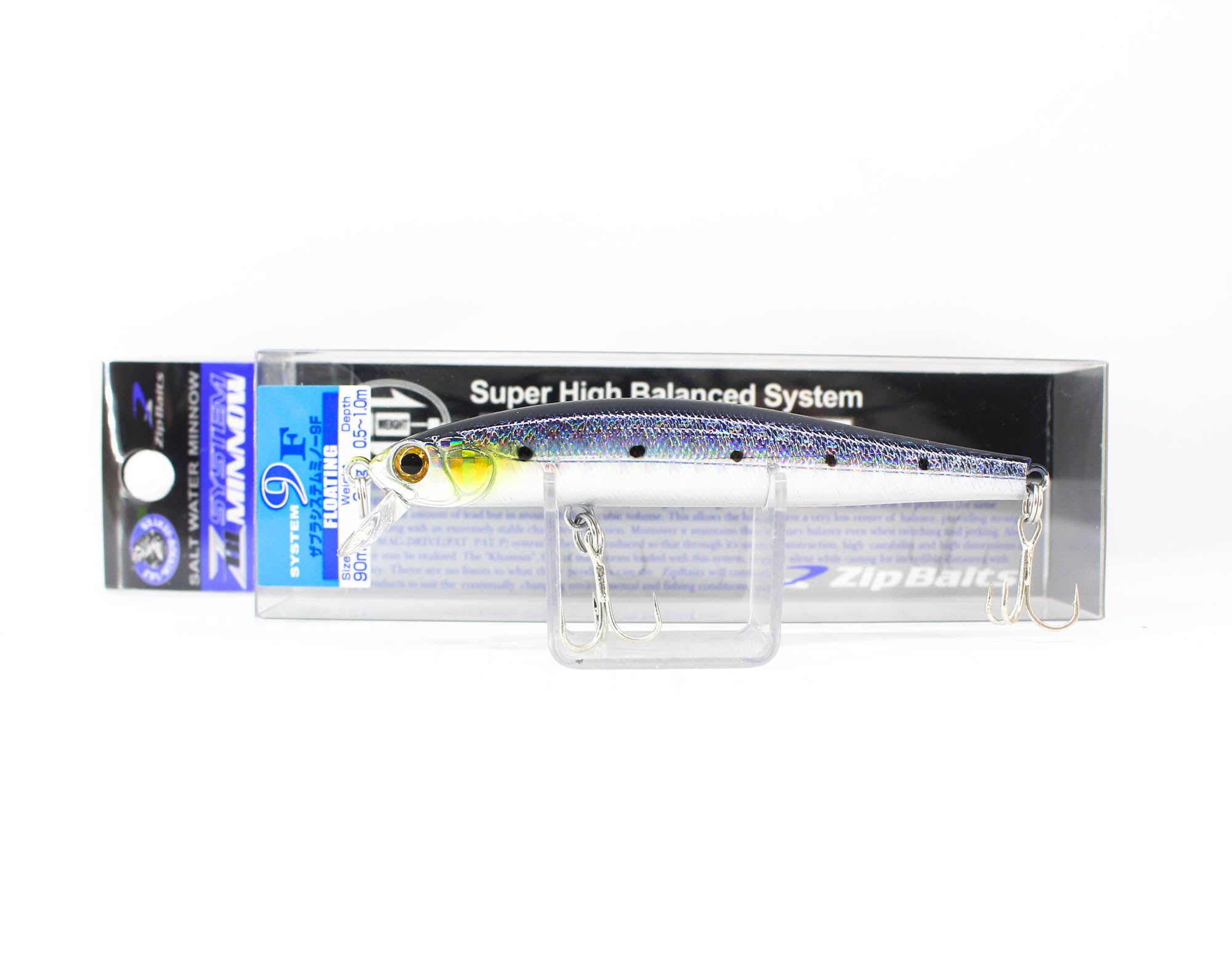 Zipbaits ZBL System Minnow 9F Floating Lure 718 (9160)