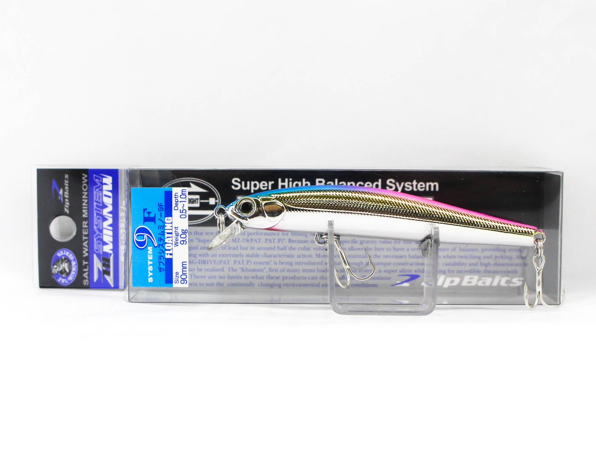 Zipbaits ZBL System Minnow 9F Floating Lure 655 (9467)