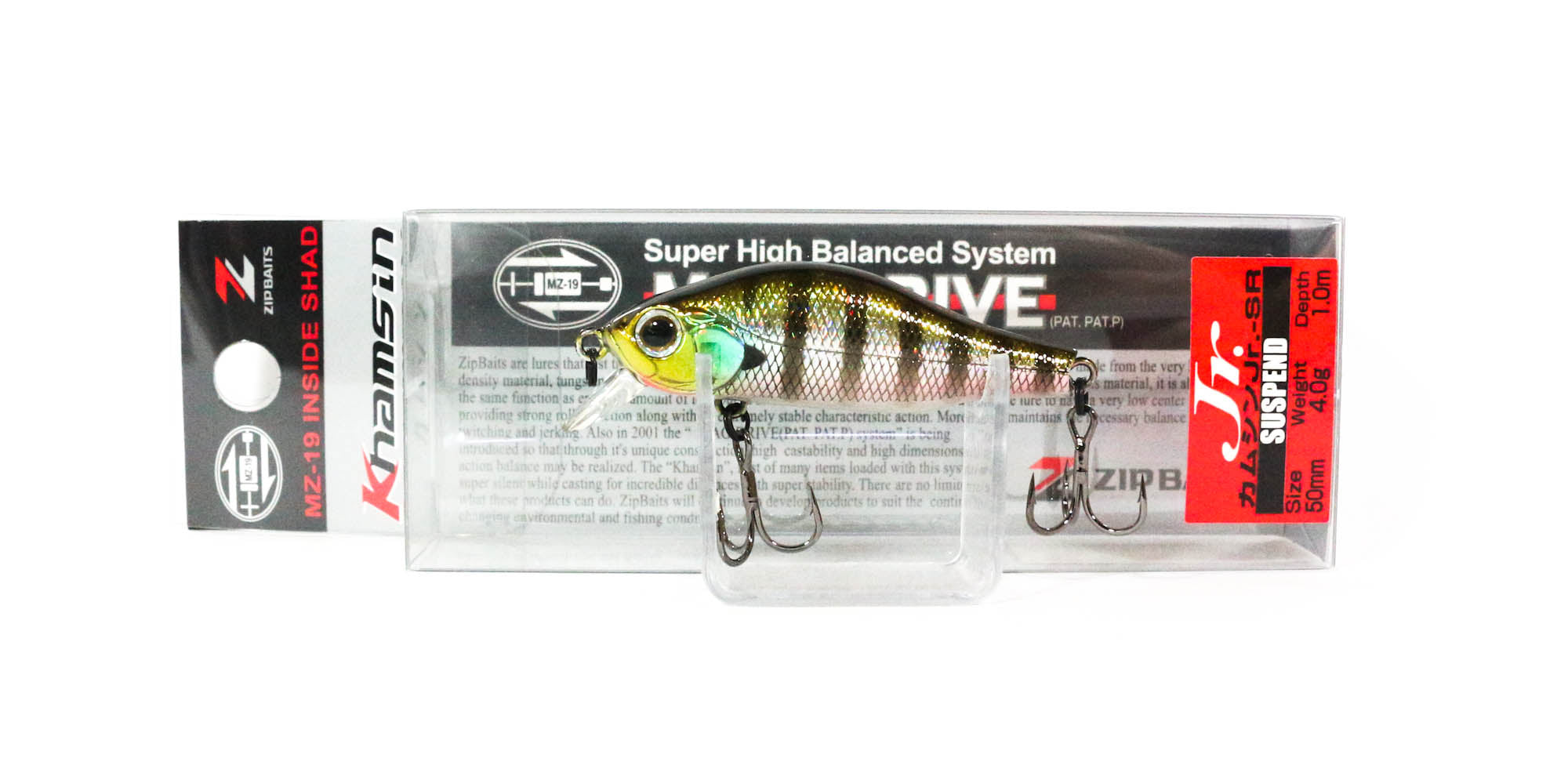 Zipbaits Khamsin Jr. SR 50mm Suspend Lure 509 (4072)