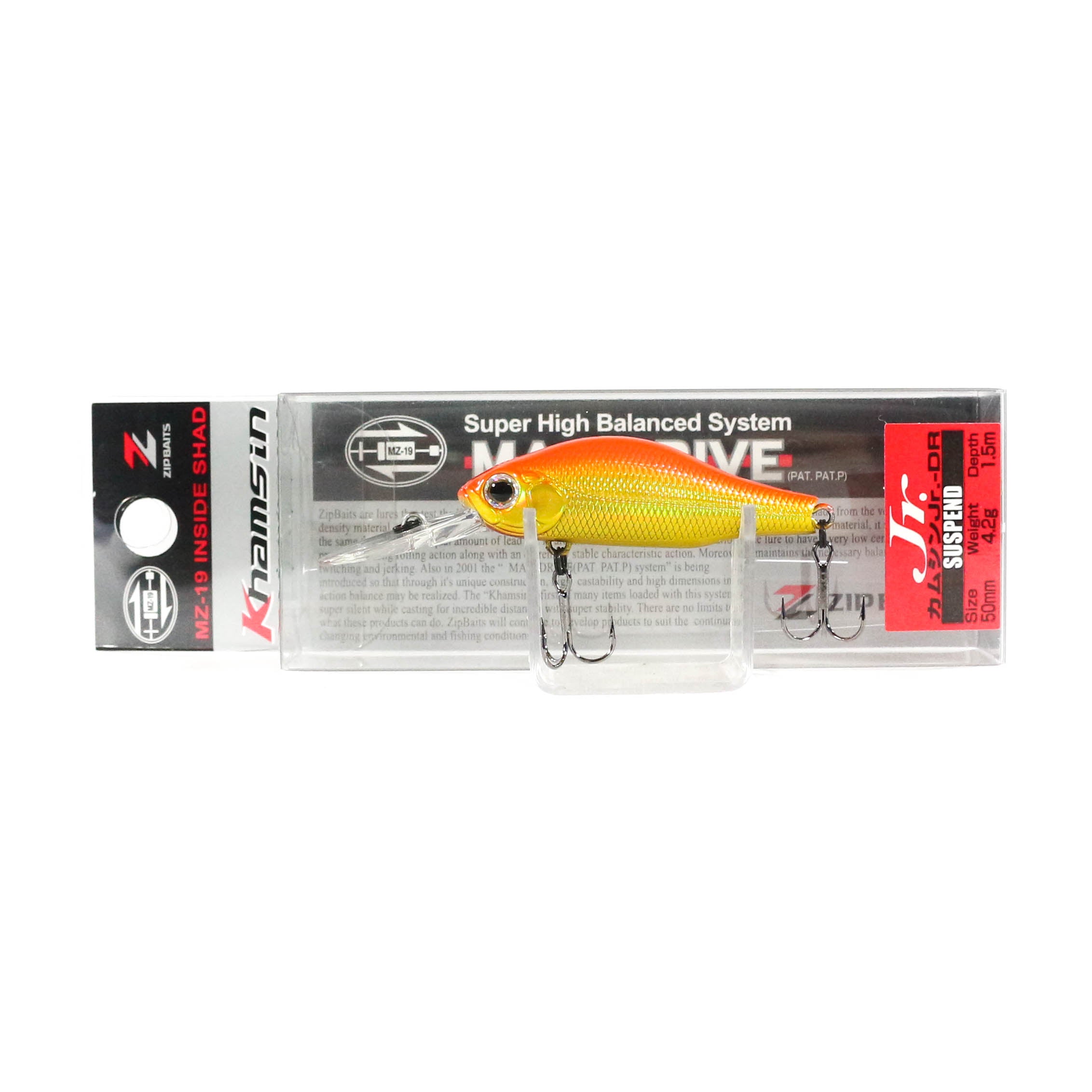Zipbaits Khamsin Jr. DR 50mm Suspend Lure 048 (6182)