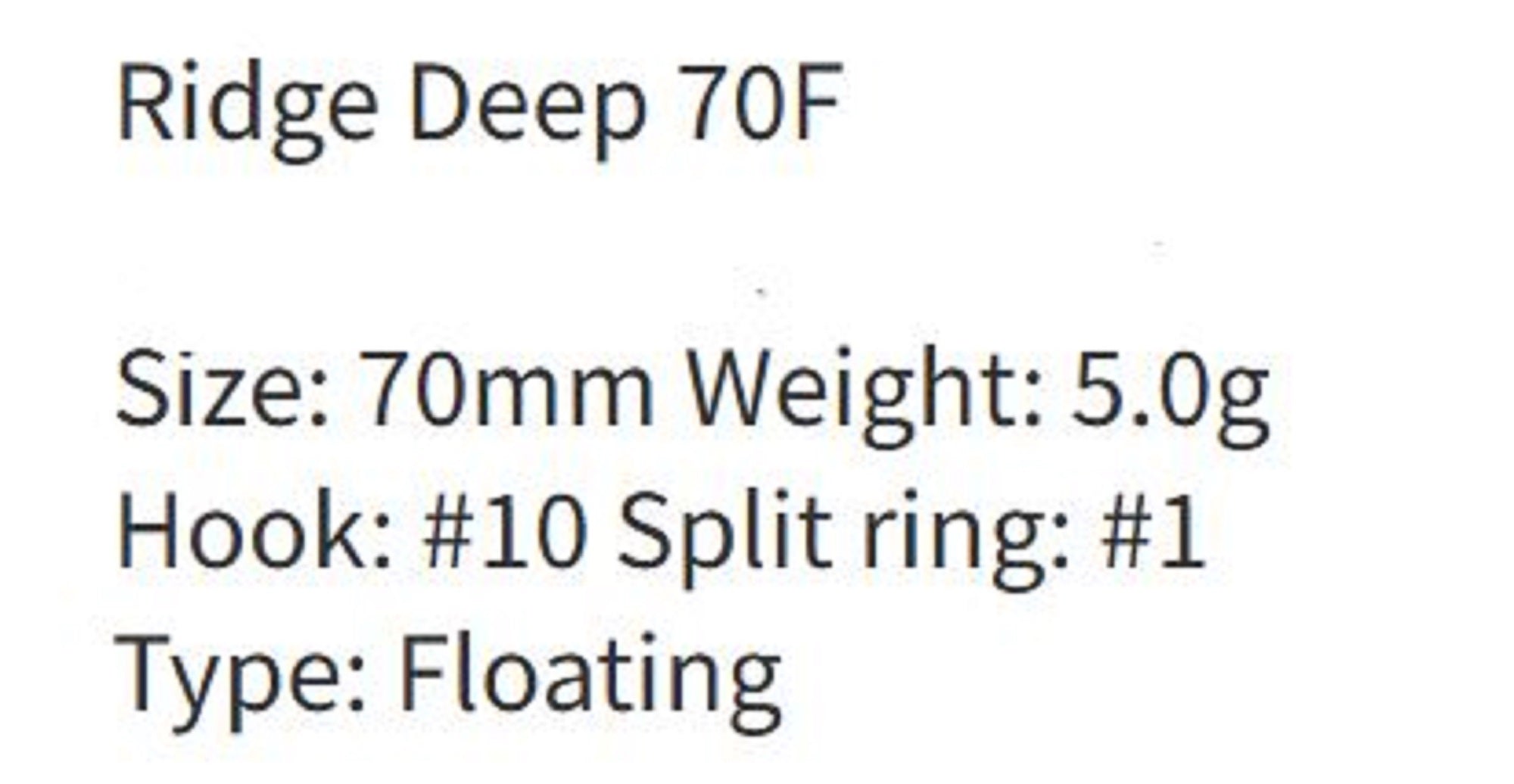 Zipbaits Rigge Deep 70F Floating Lure 487 (2534)
