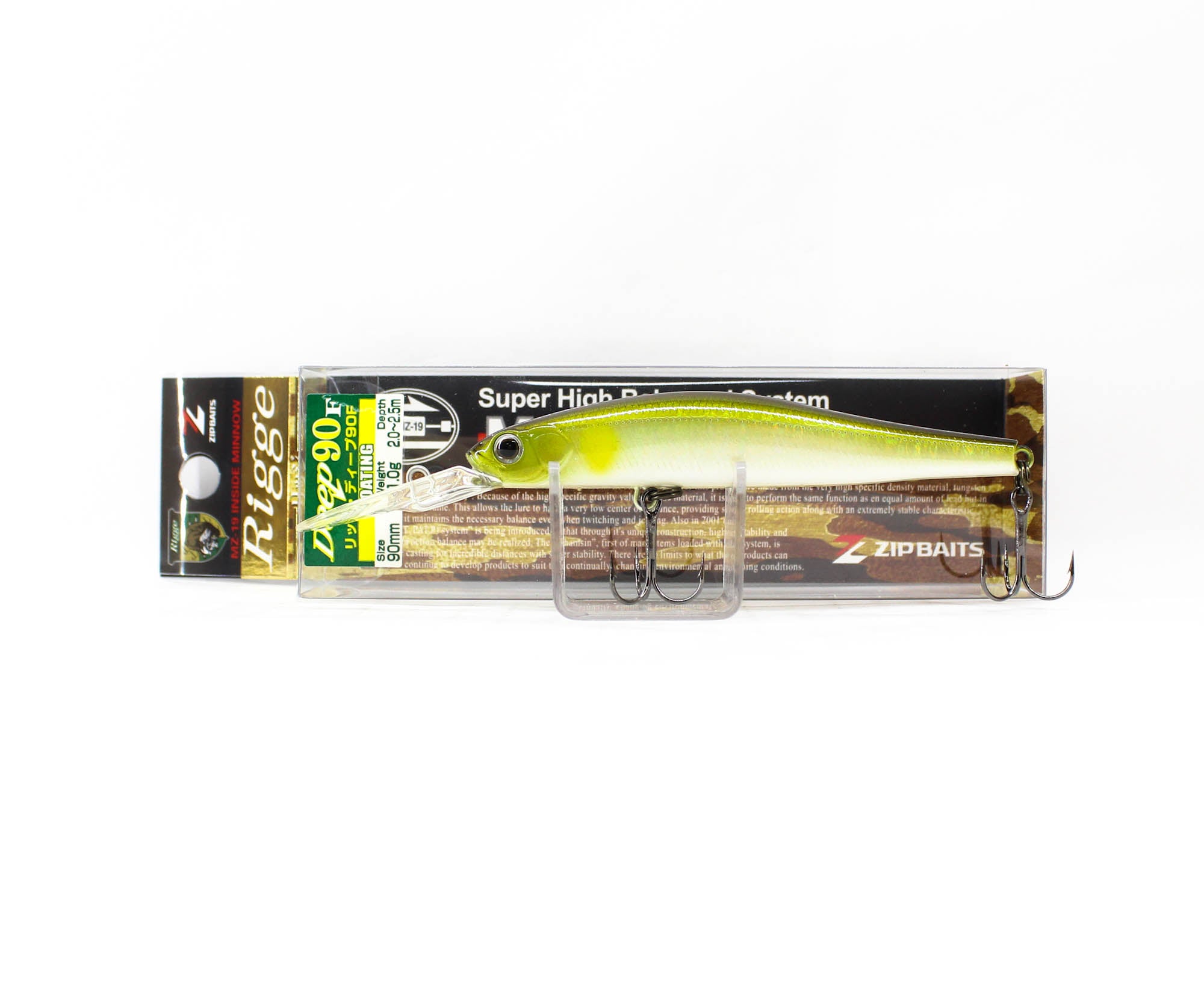 Zipbaits Rigge Deep 90F Floating Lure 191 (4590)