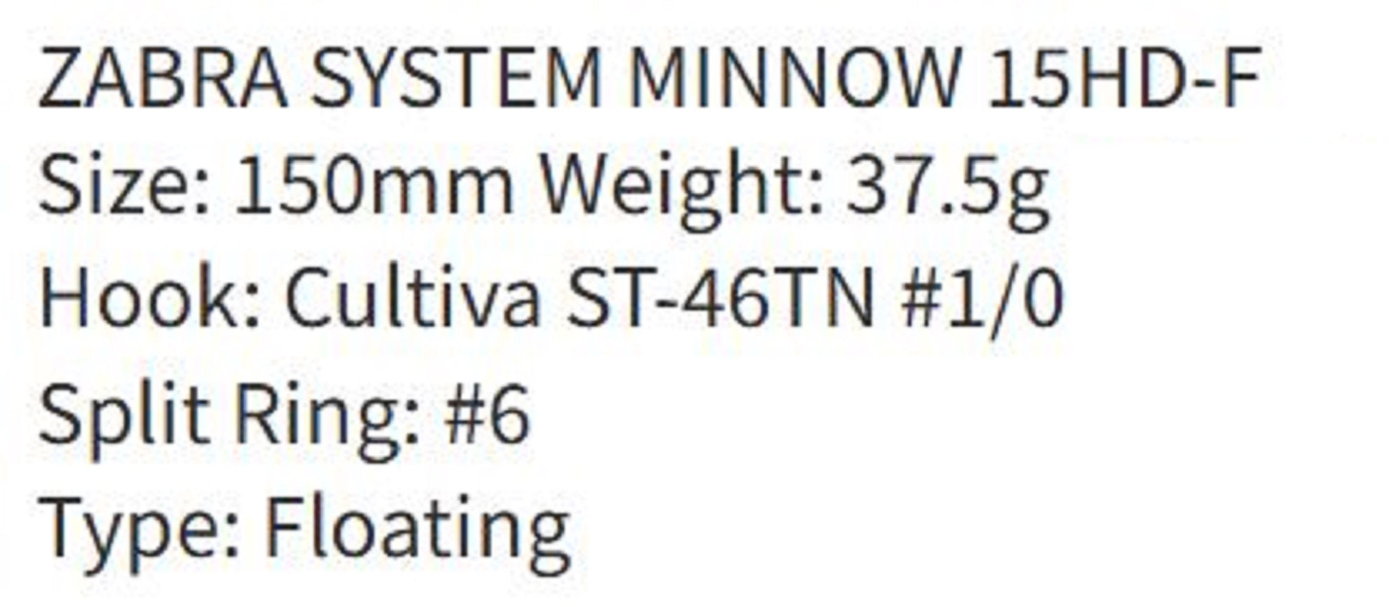 Zipbaits ZBL System Minnow 15 HDF Floating Lure 702 (5039)