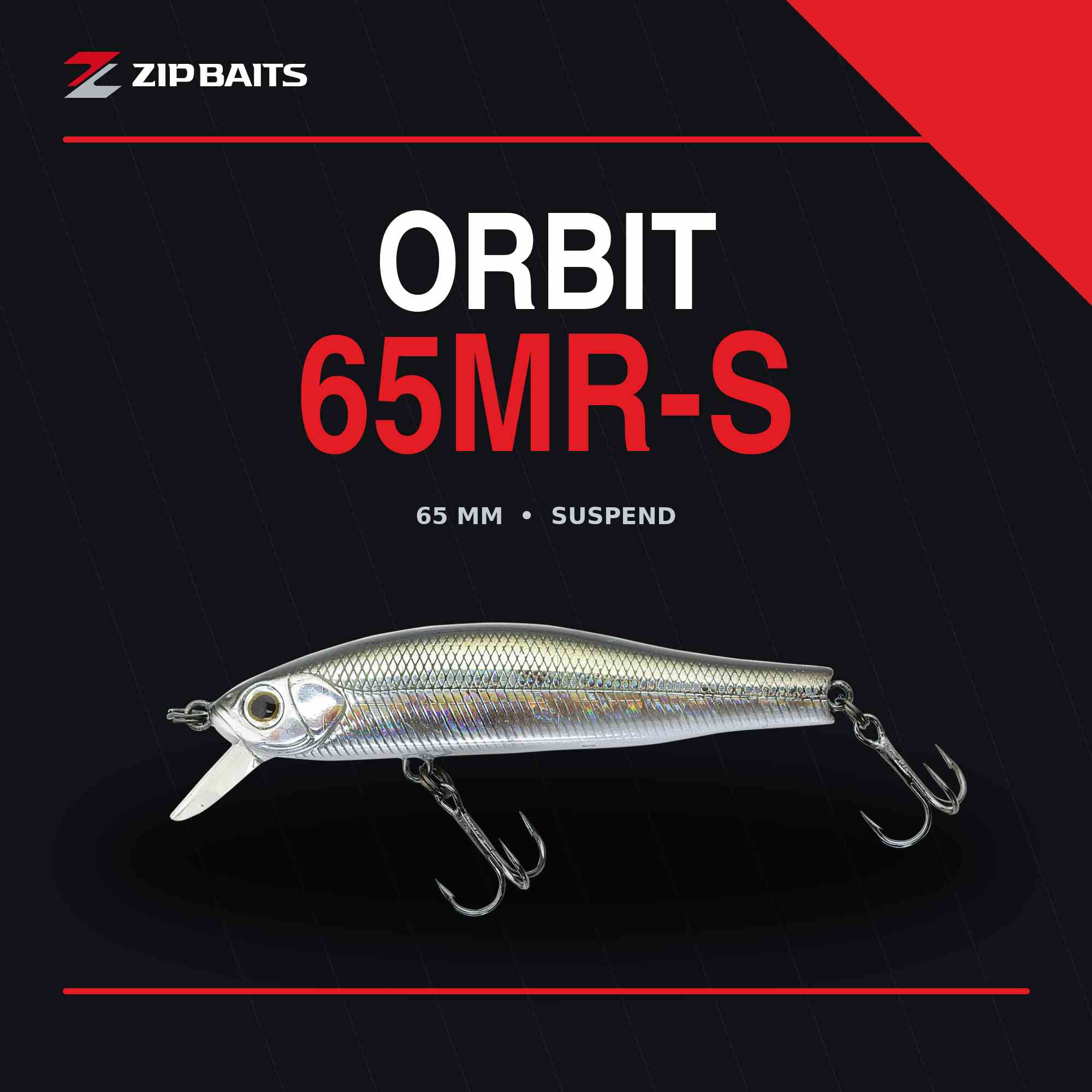 Zipbait Orbit 65MR-S Suspend Lure 082 (0491)