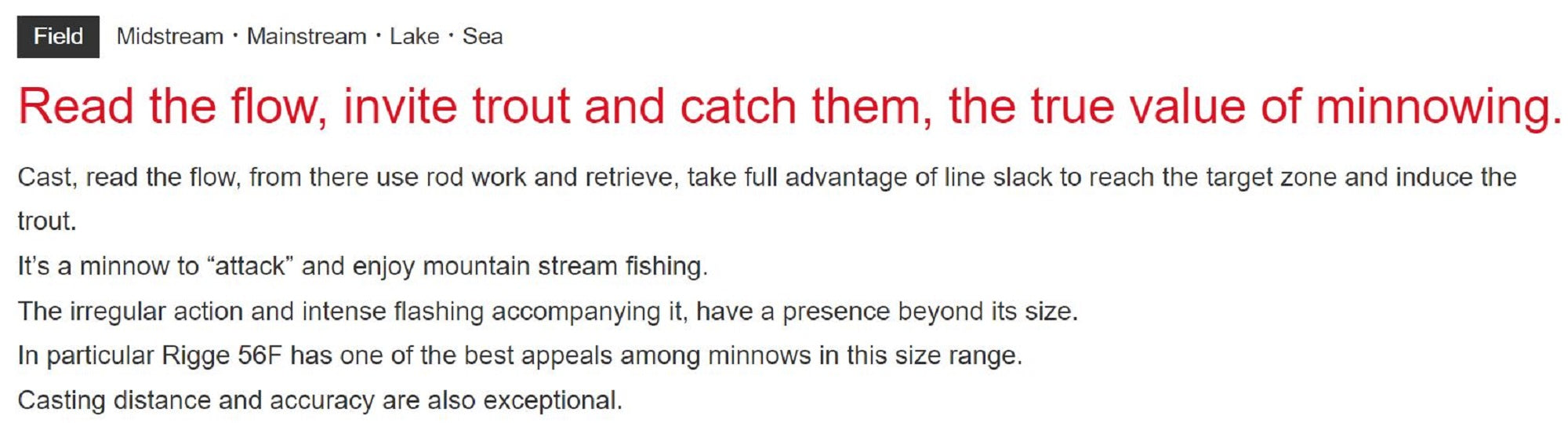 Zipbaits Rigge 56S Sinking Lure 191 (1566)