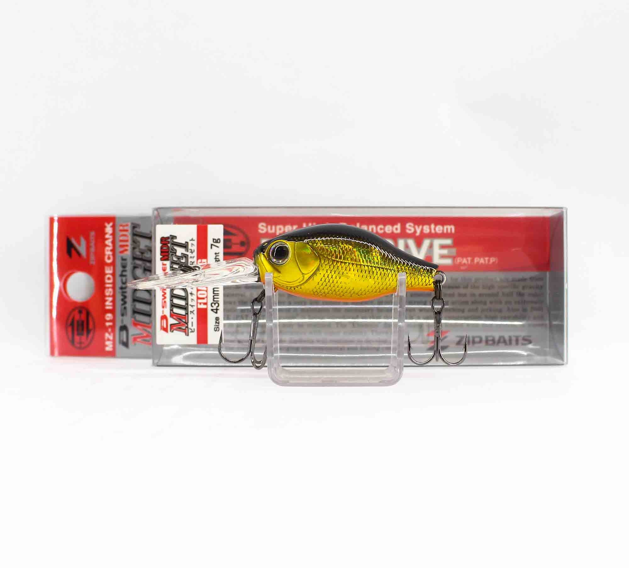 Zipbaits B Switcher MDR Midget 43mm Floating Lure 050 (2082)