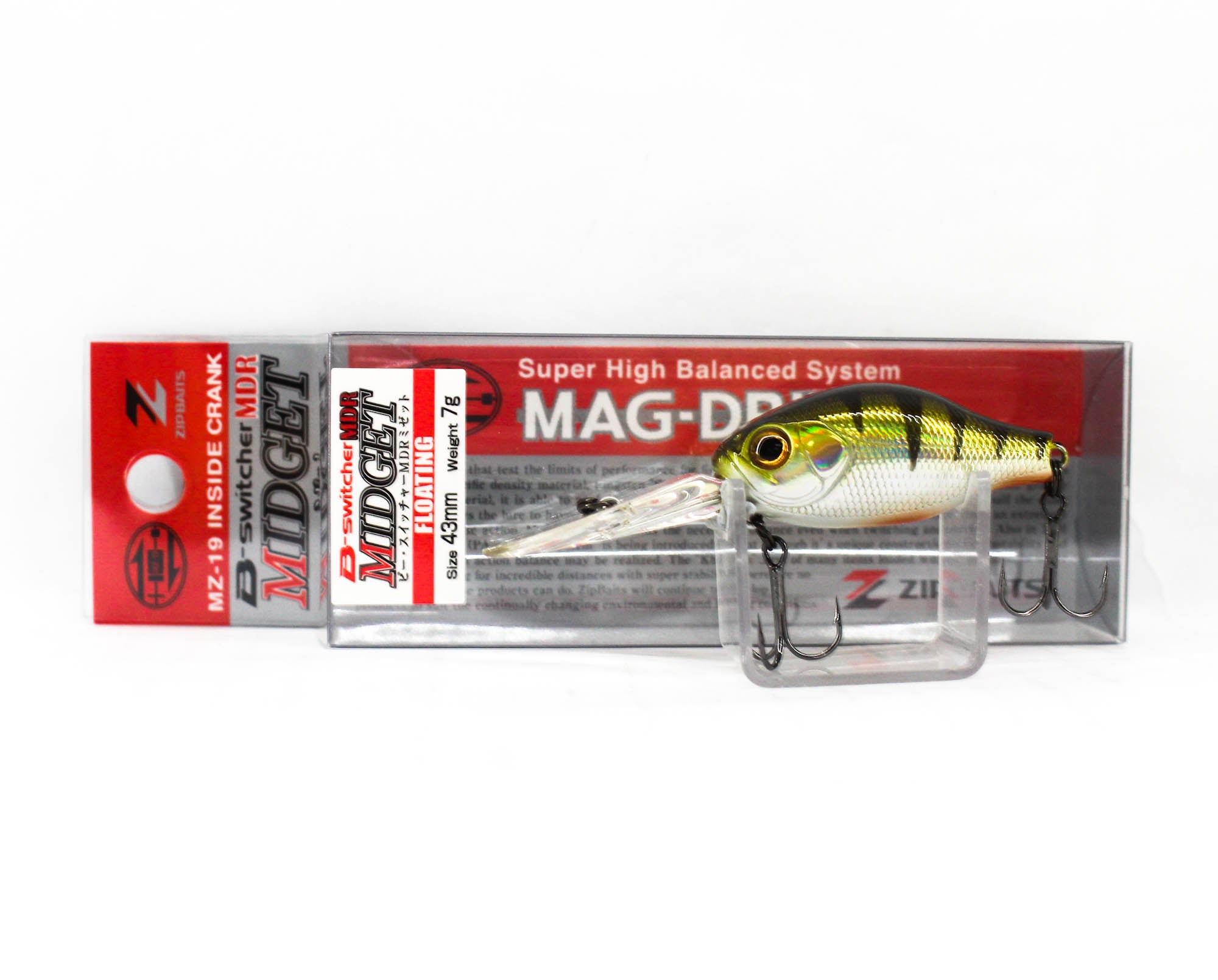 Zipbaits B Switcher MDR Midget 43mm Floating Lure 401 (2242)