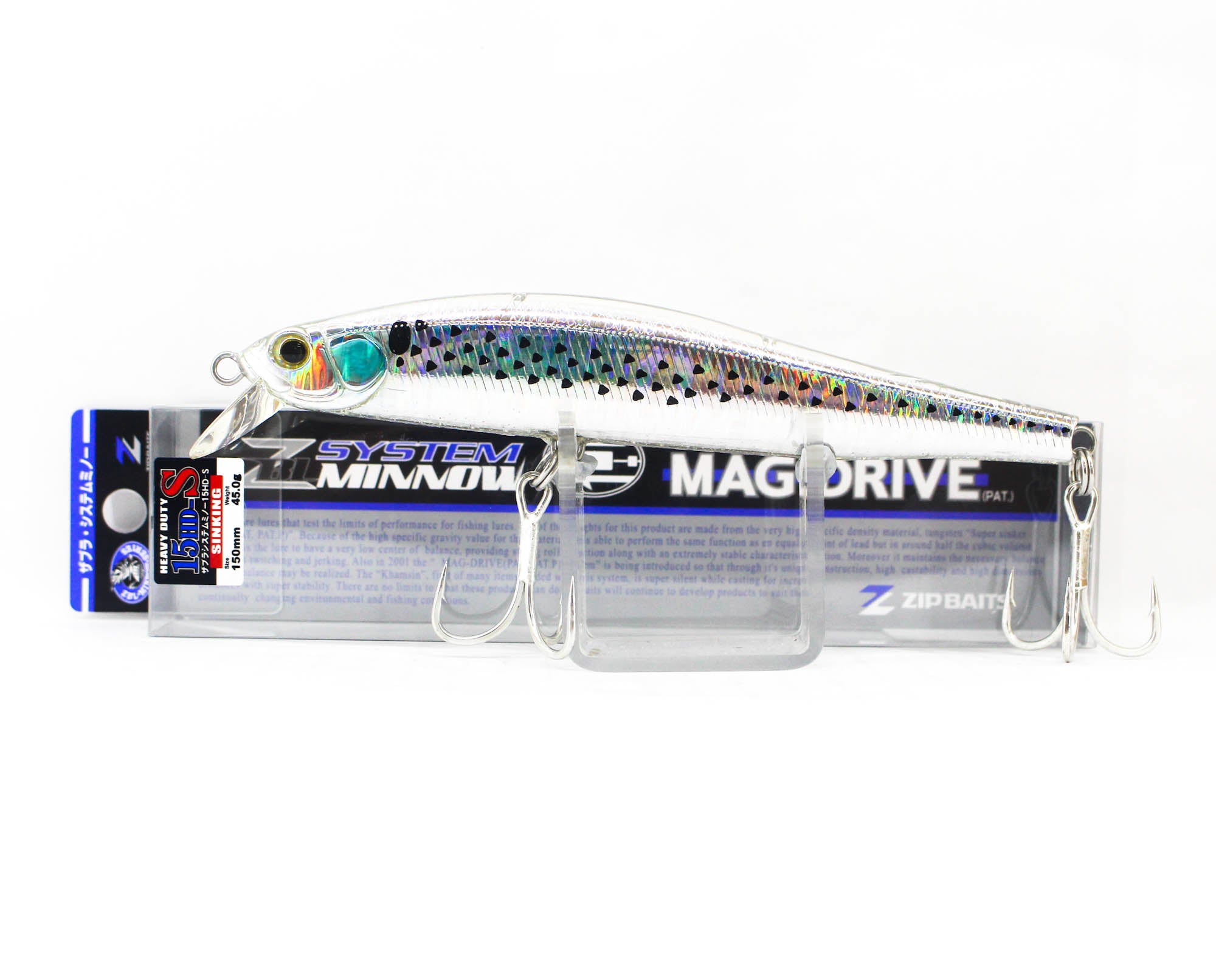Zipbaits ZBL System Minnow 15 HDS Sinking Lure 428 (7307)