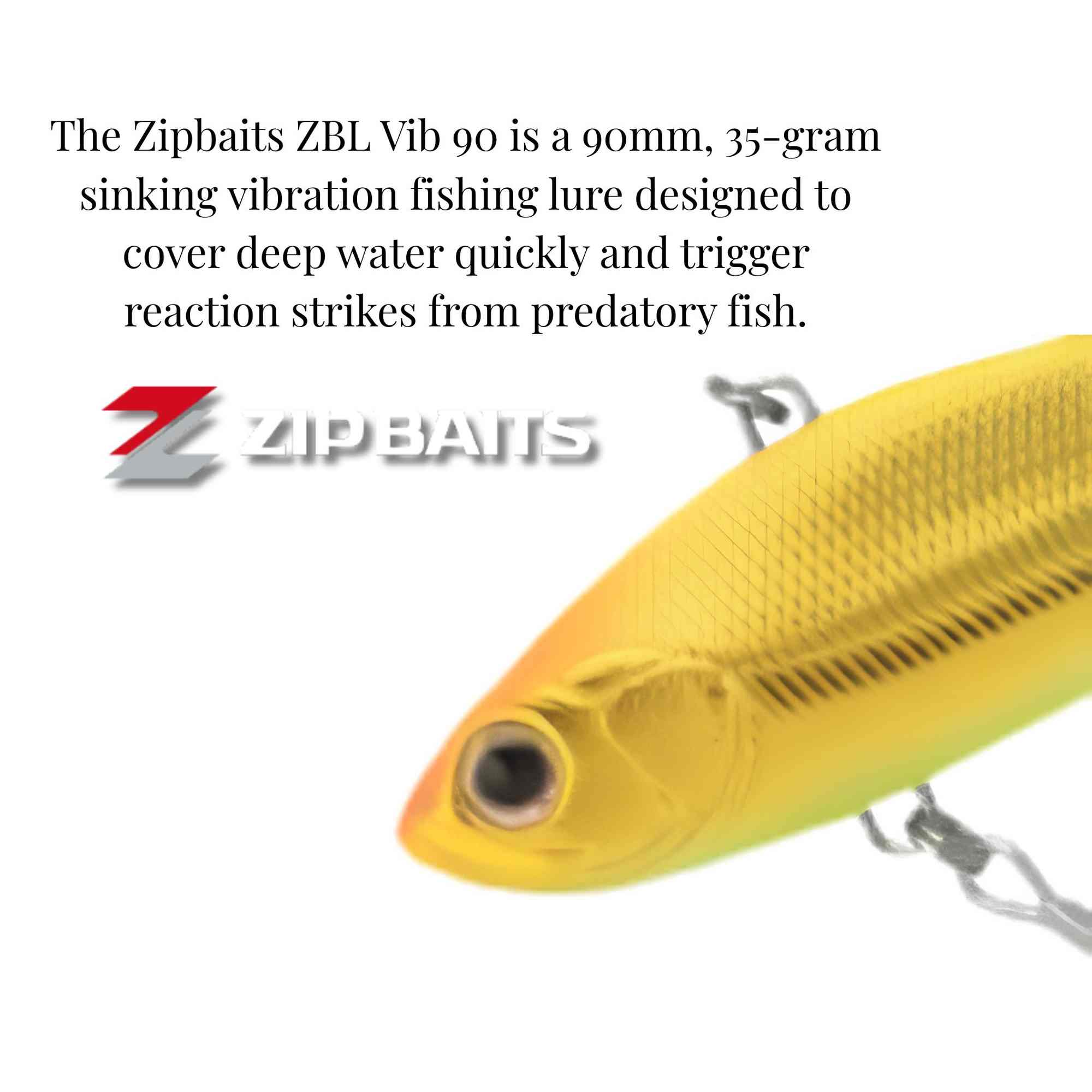 Zipbaits ZBL Vib 90 35 grams Sinking Vibration Lure 563 (4268)