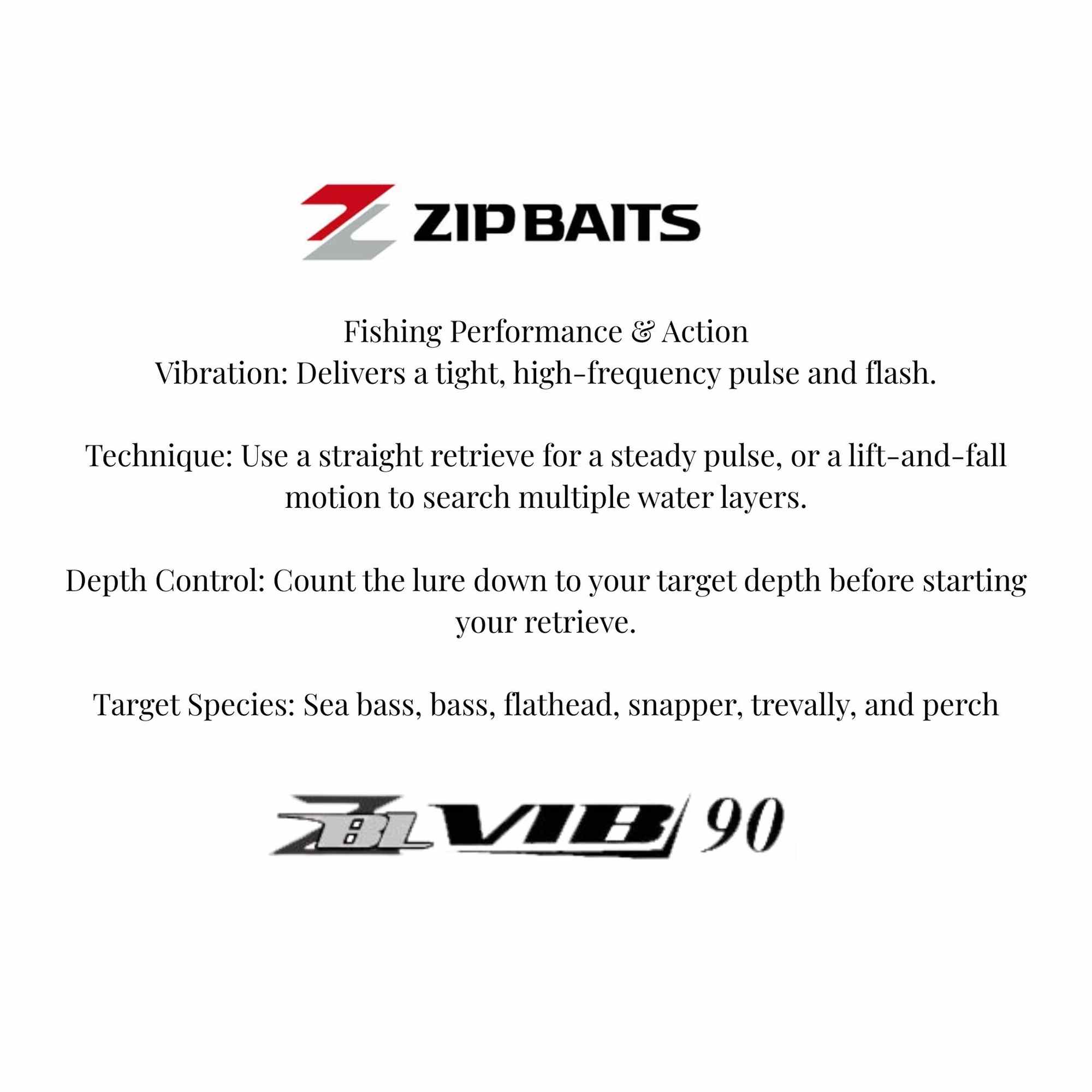 Zipbaits ZBL Vib 90 35 grams Sinking Vibration Lure 563 (4268)