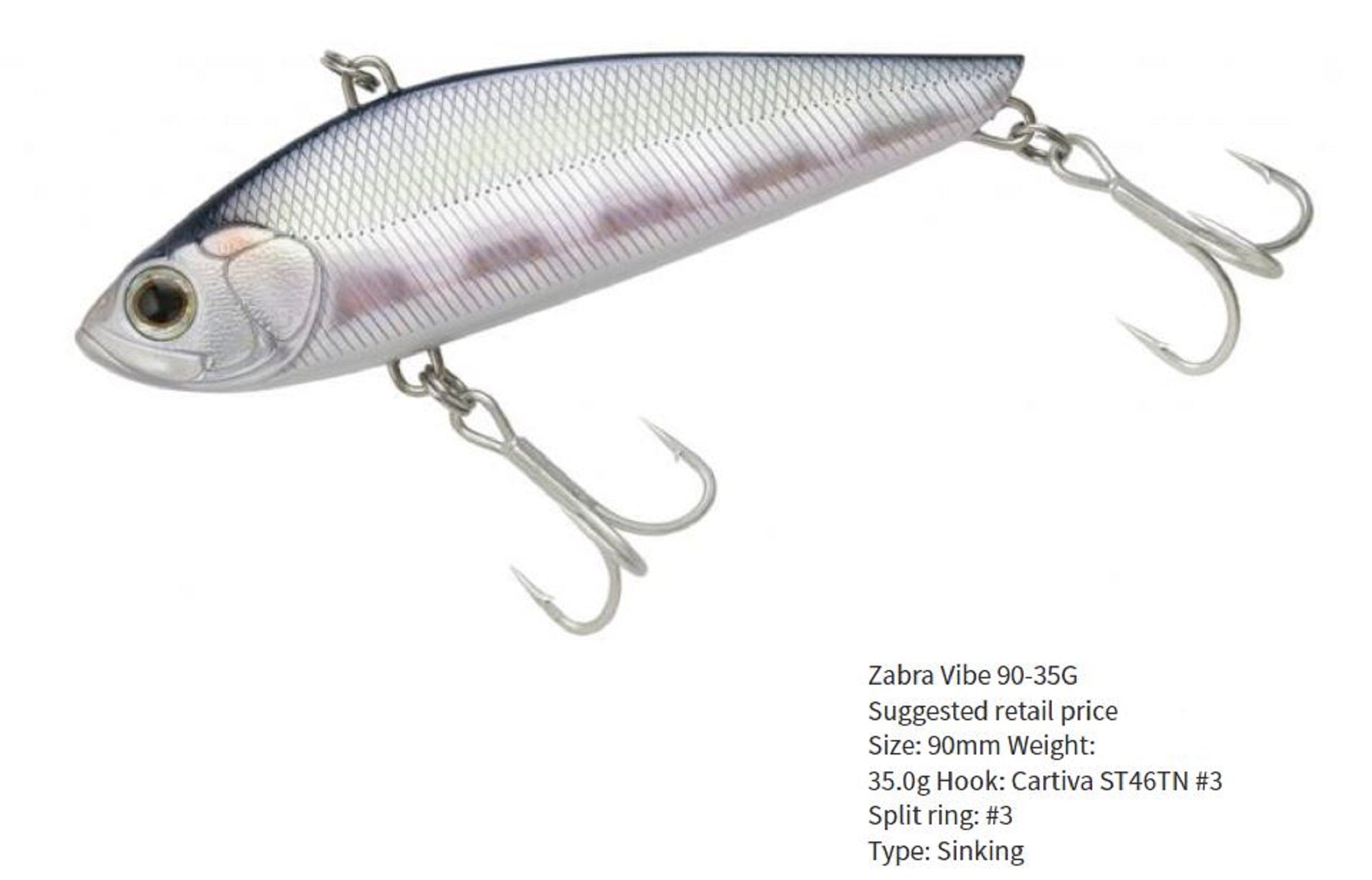 Zipbaits ZBL Vib 90 35 grams Sinking Vibration Lure 635 (4282)