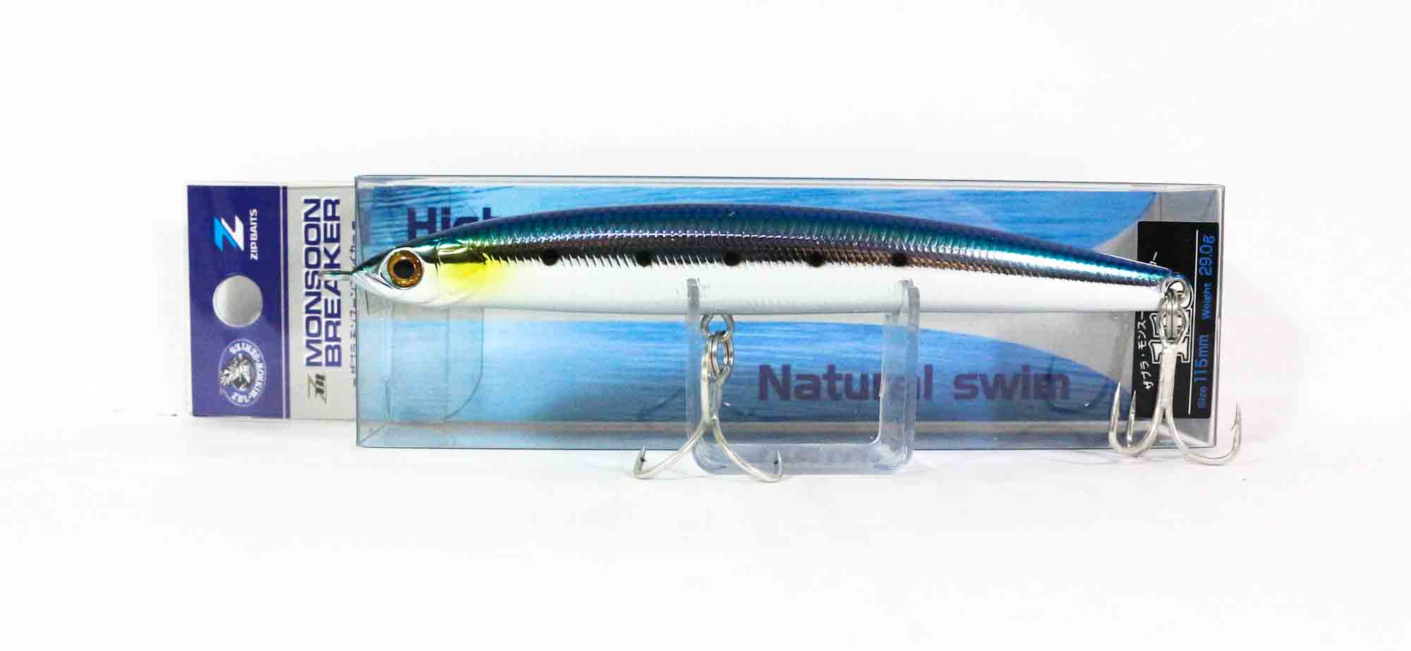 Zipbaits Monsoon Breaker 115mm Sinking Lure 670 (8204)