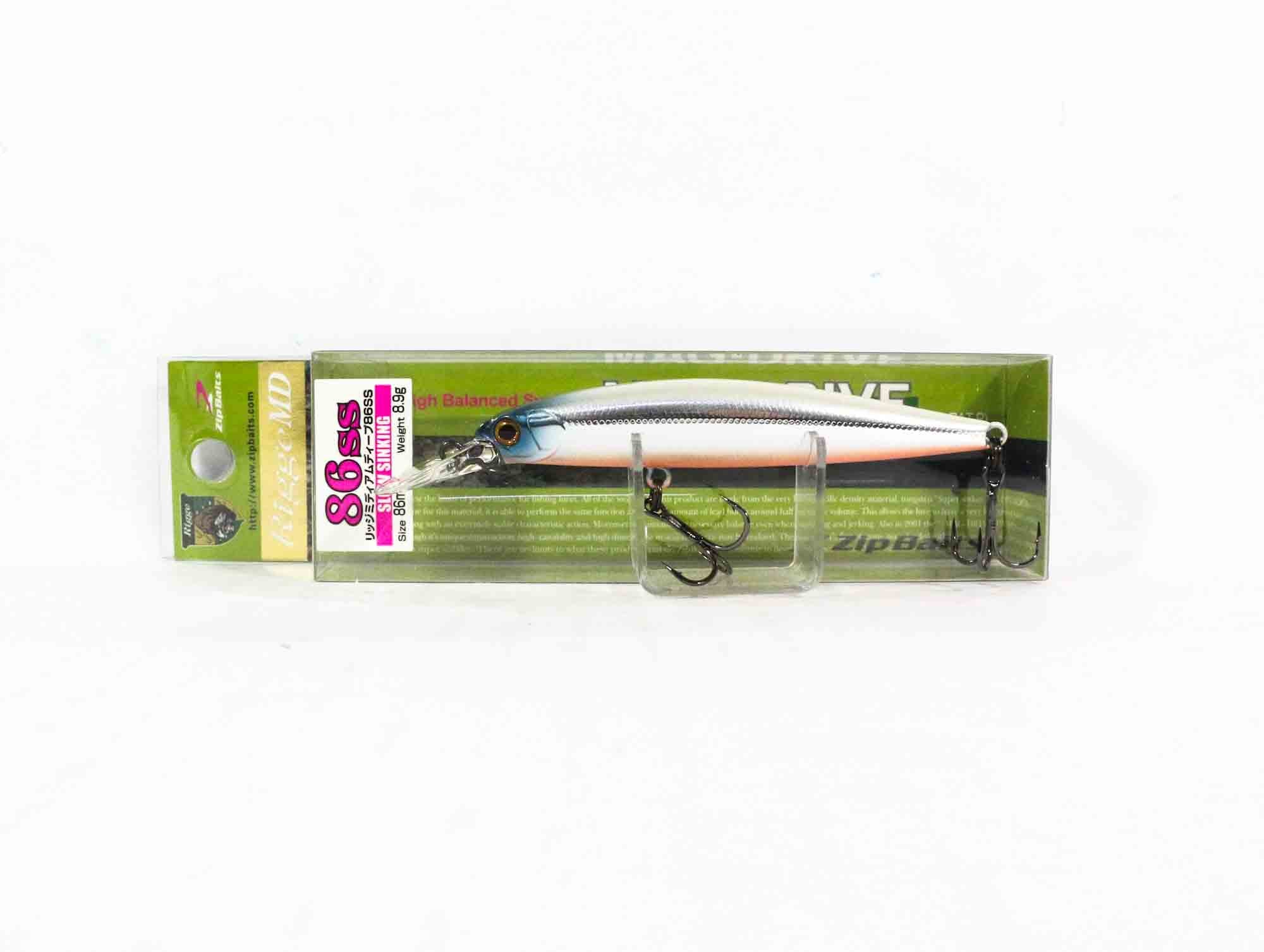 Zipbaits Rigge MD 86SS Slow Sinking Lure 821 (1099)