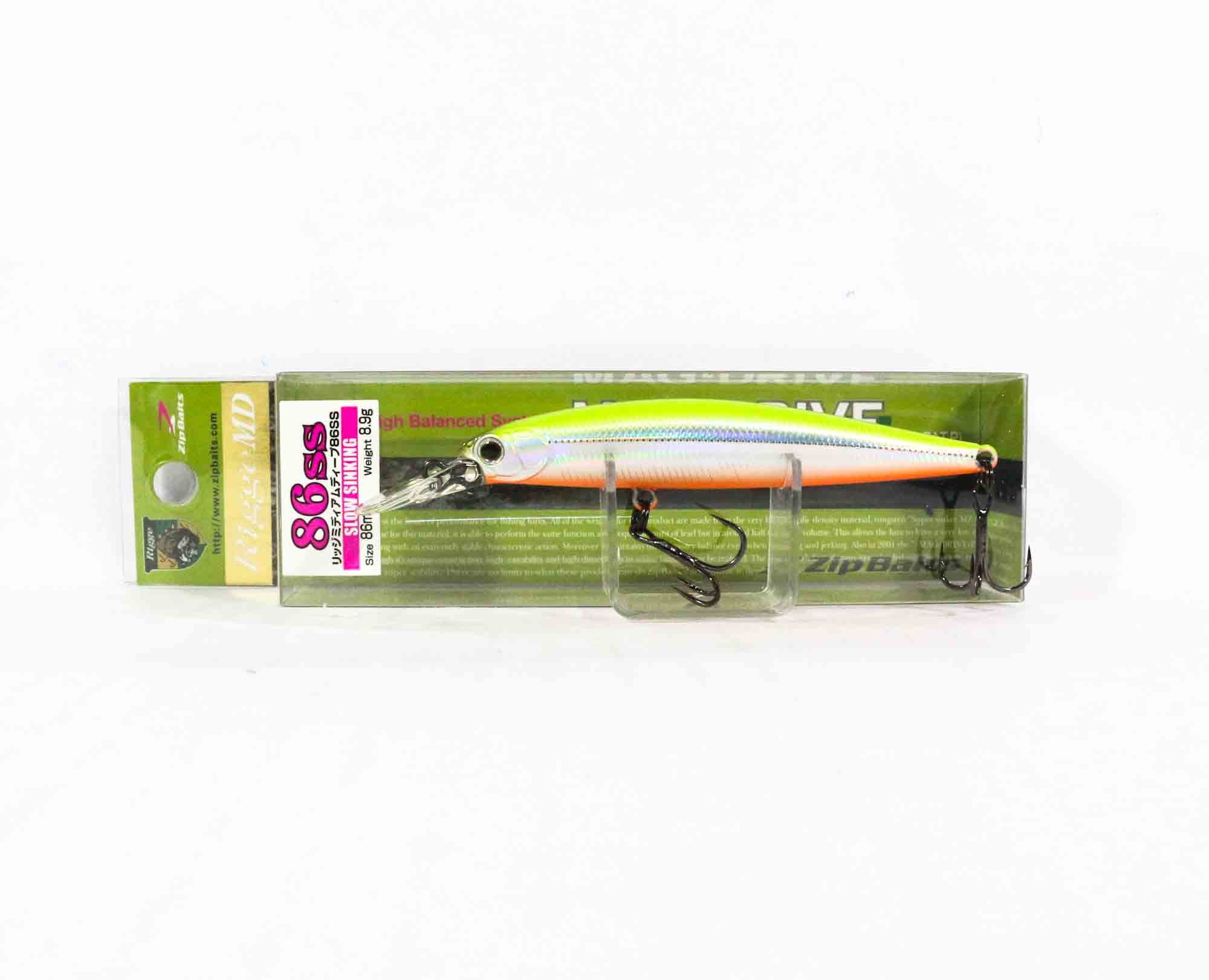 Zipbaits Rigge MD 86SS Slow Sinking Lure 205 (1273)