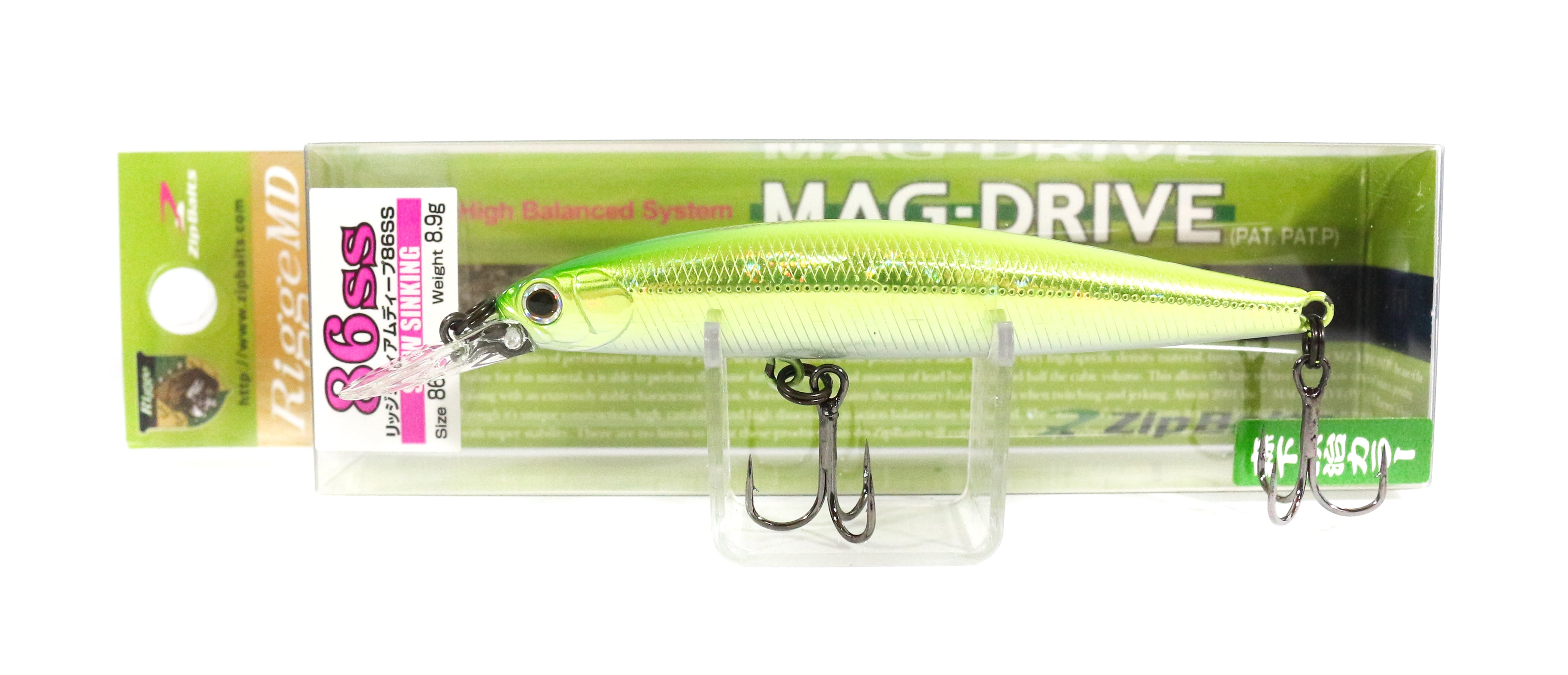 Zipbaits Rigge MD 86SS Slow Sinking Lure 317 (1358)