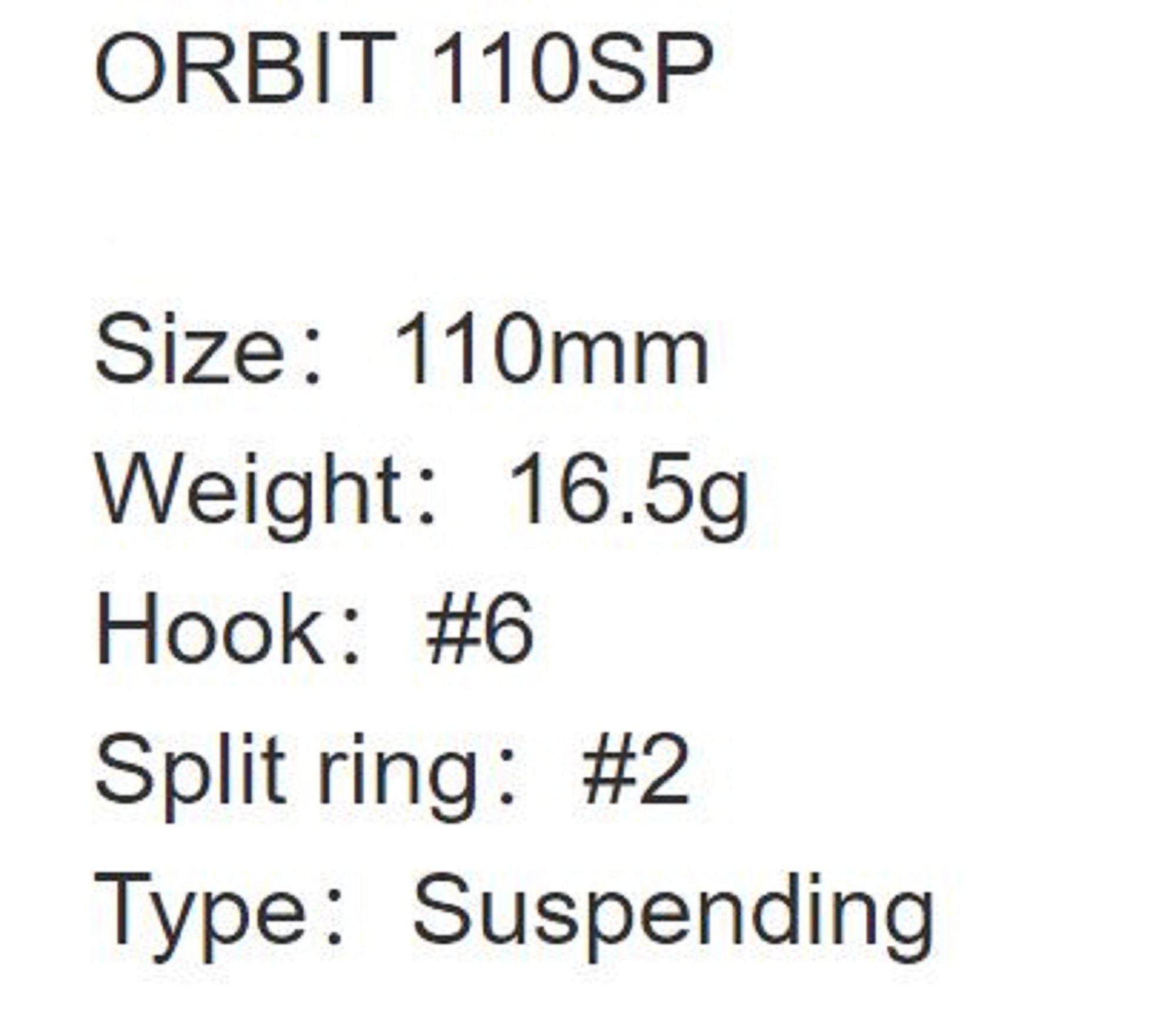 Zipbaits Orbit 110 SP Suspend Lure 977 (3081)