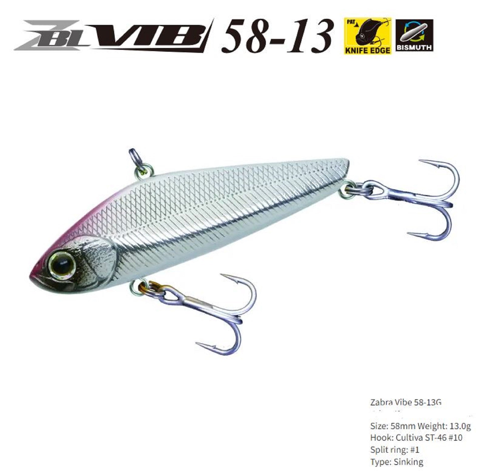 Zipbaits ZBL Vib 58 13 grams Sinking Vibration Lure 713 (2068)